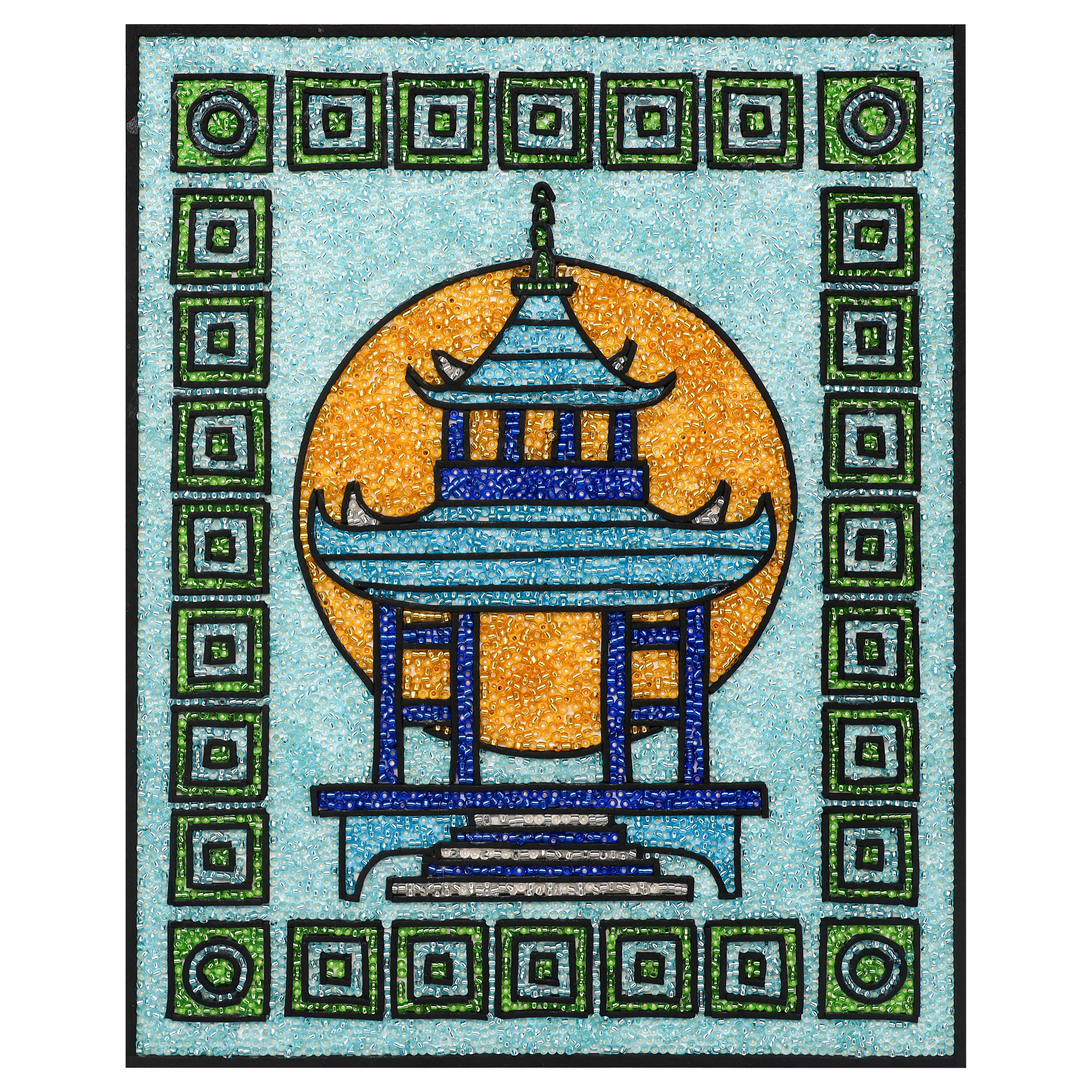 Jonathan Adler x Michaels 8" x 10" Pagoda Bead Art Kit