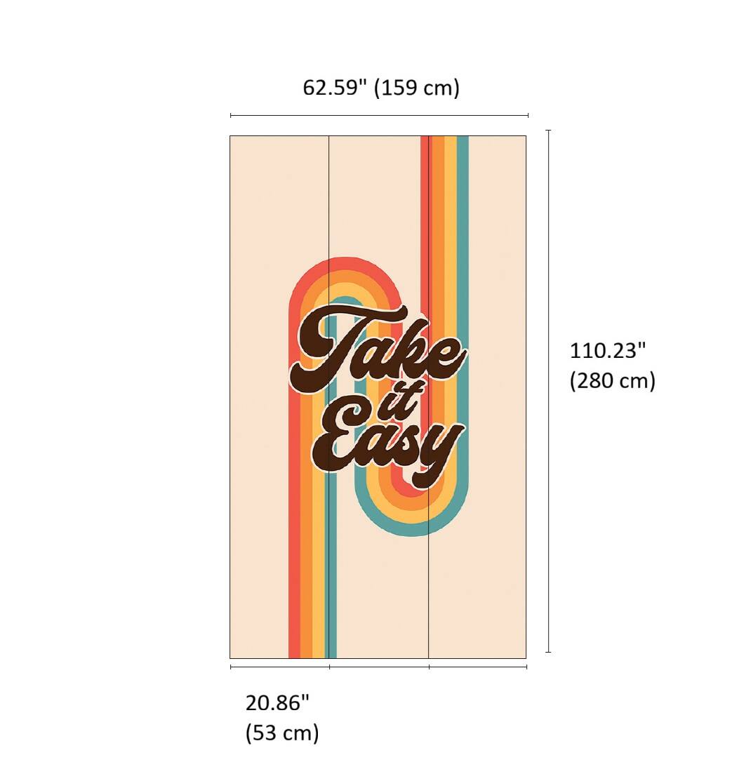 Designs Direct Take It Easy Wall Mural