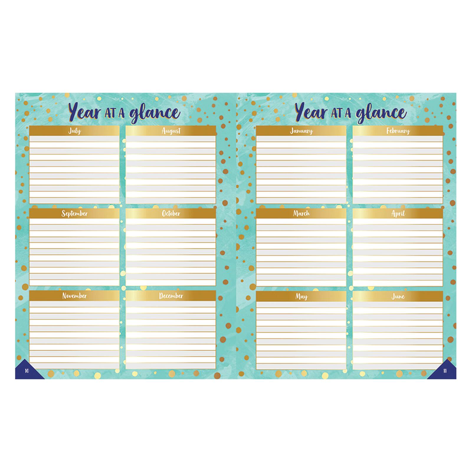 Carson Dellosa Education® Galaxy Teacher Planner