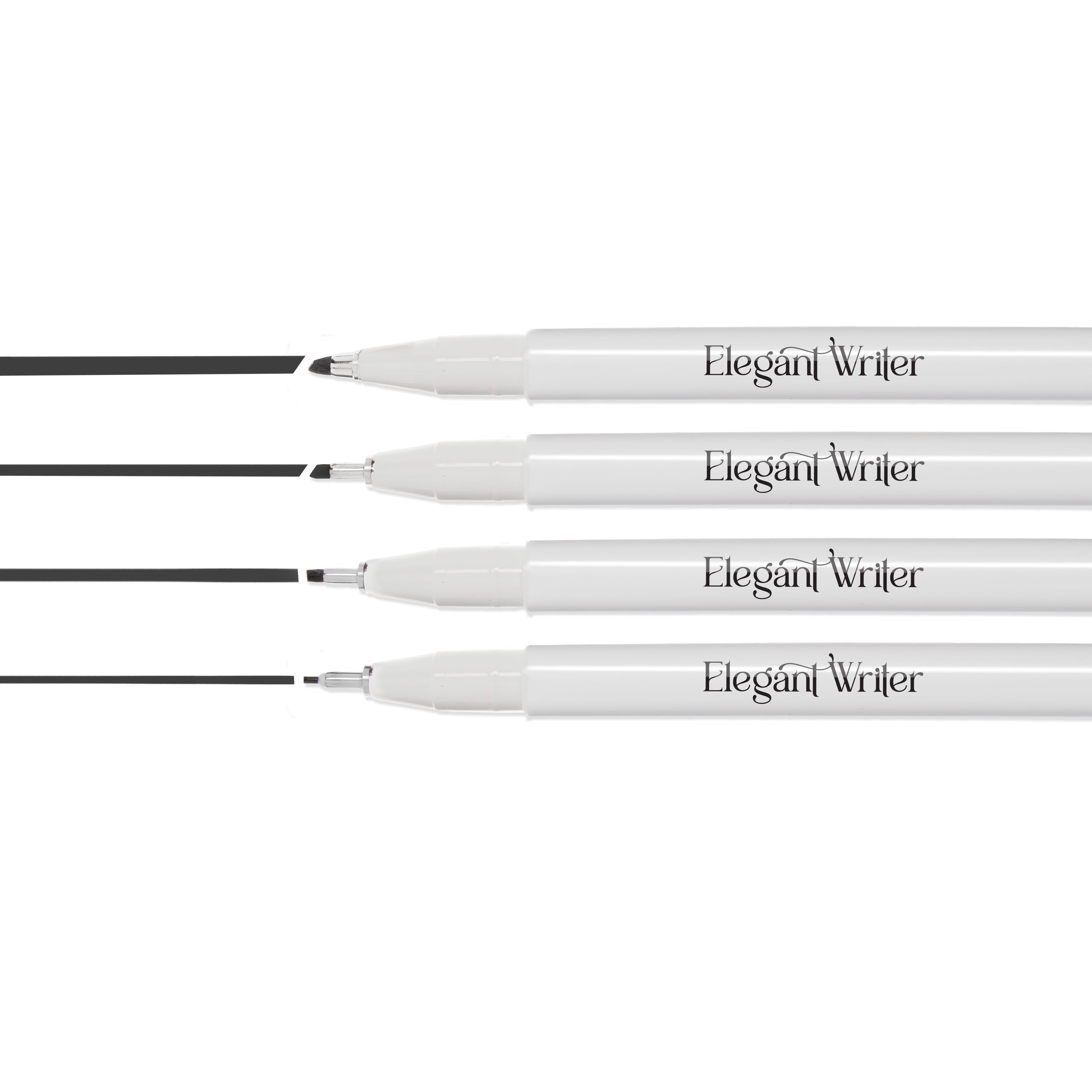 Speedball® Elegant Writer® 4-Piece Black Assorted Nibs Set