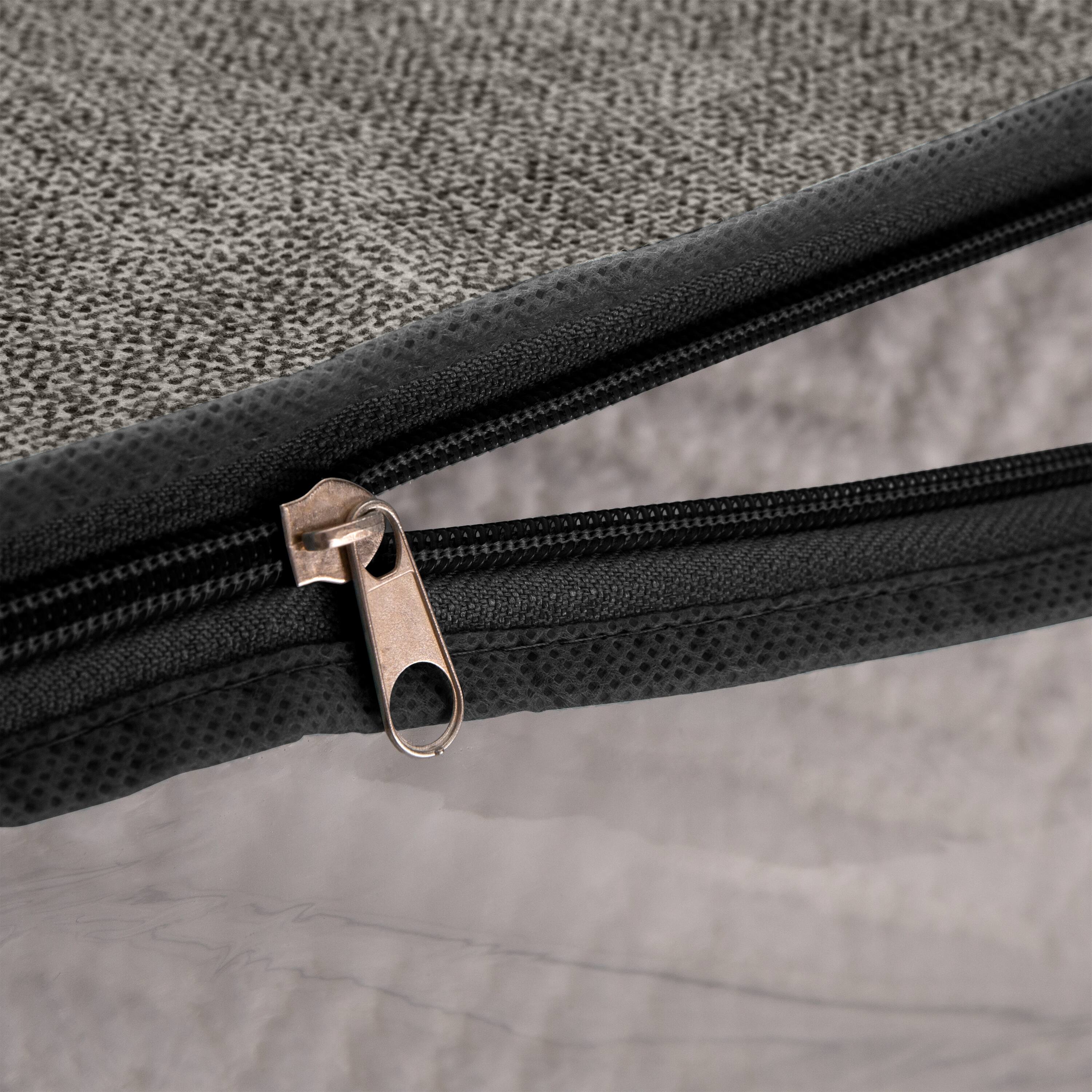 Simplify Black Blanket Storage Bag Set