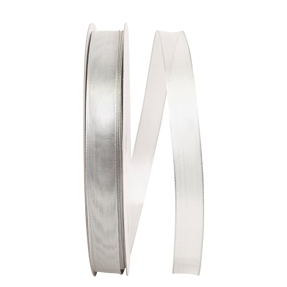 JAM Paper 7/8" x 100yd. Deluxe Wired Edge Mesh Ribbon