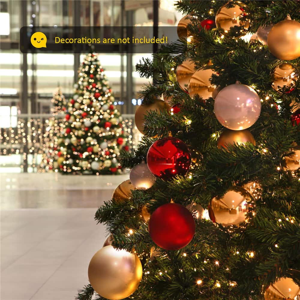 Costway 9ft. Unlit Premium Spruce Artificial Christmas Tree 