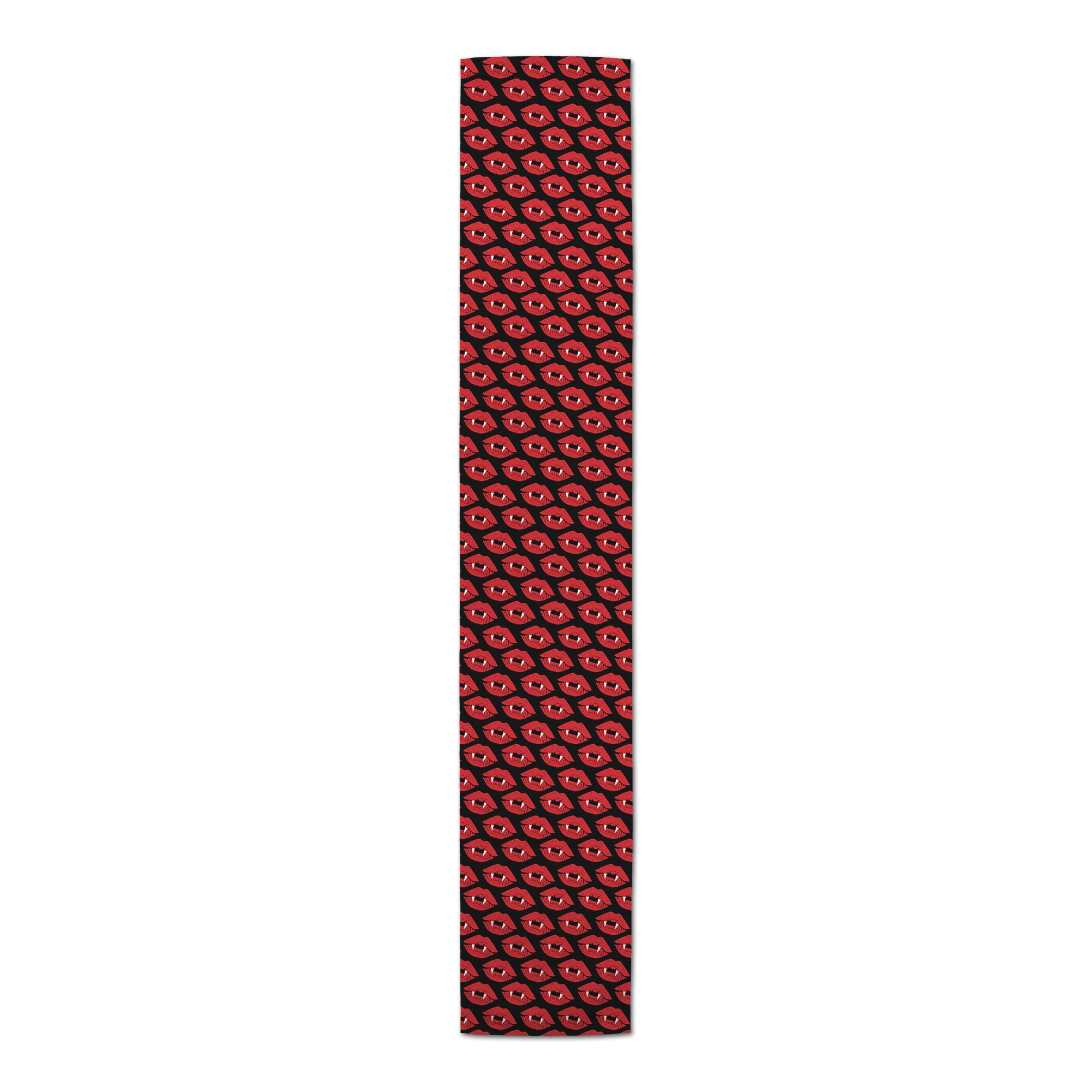 90" Vampire Lips Poly Twill Table Runner