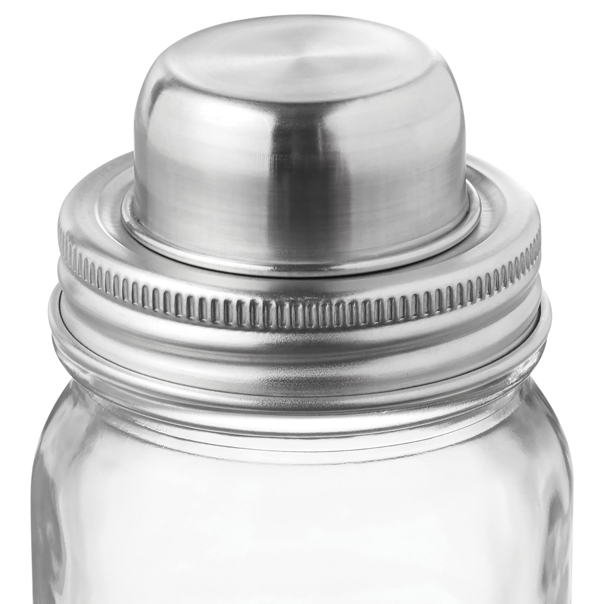 Starfrit Cocktail Shaker Lid & Pourer for Mason Jars