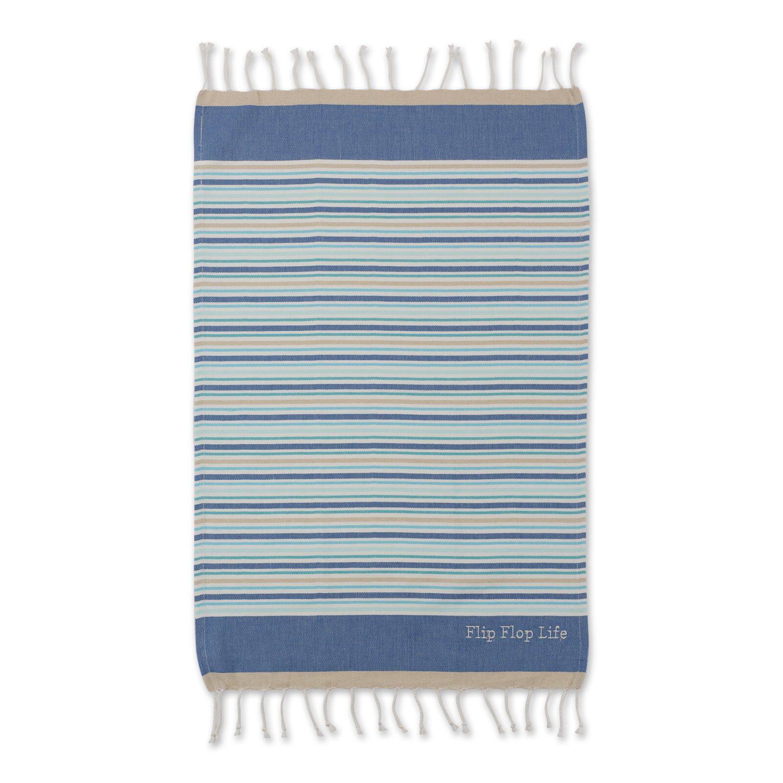 DII® Beach House Vibes Embellished Dishtowel Set