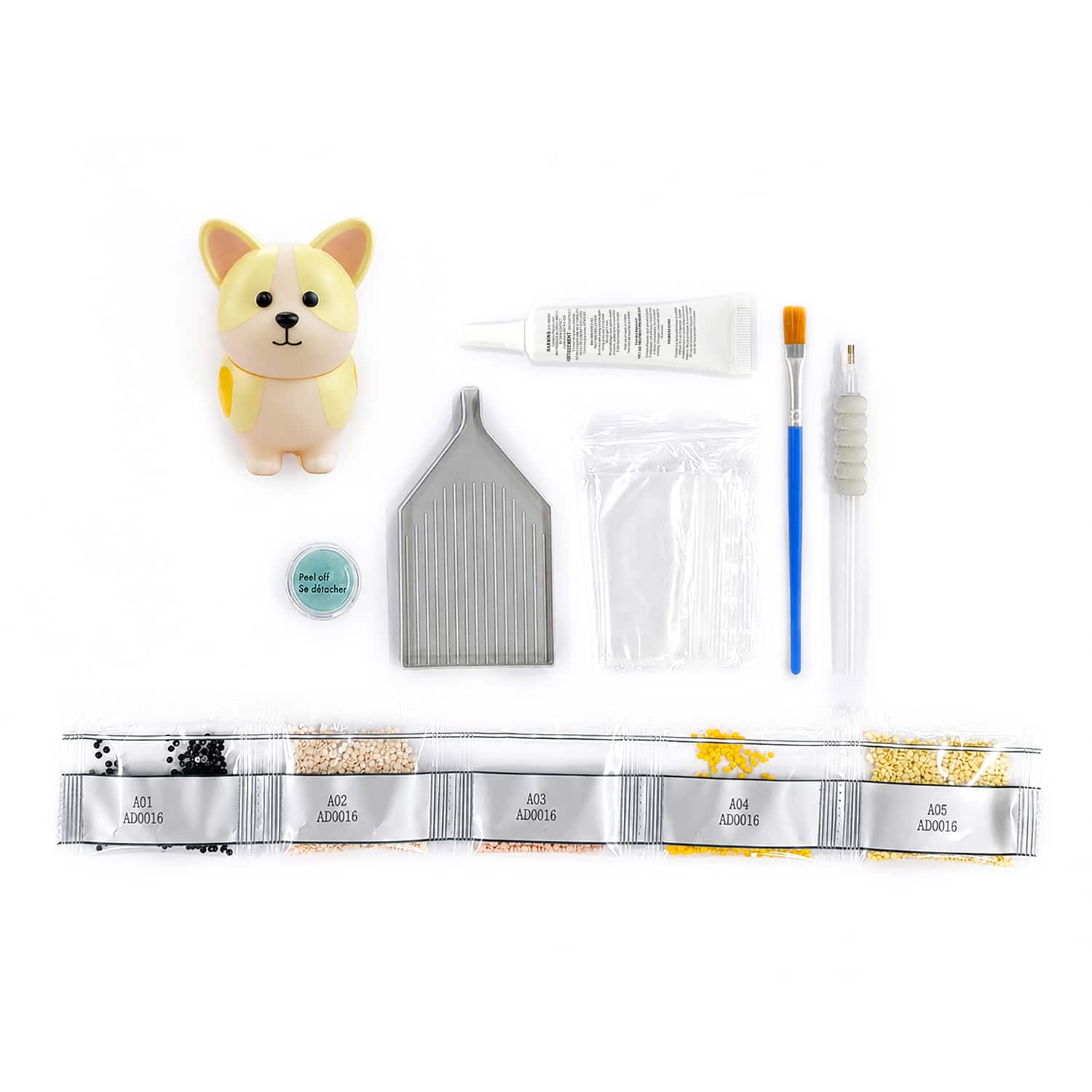 3.25" Dog Mystery Diamond Art Kit by Make Market®