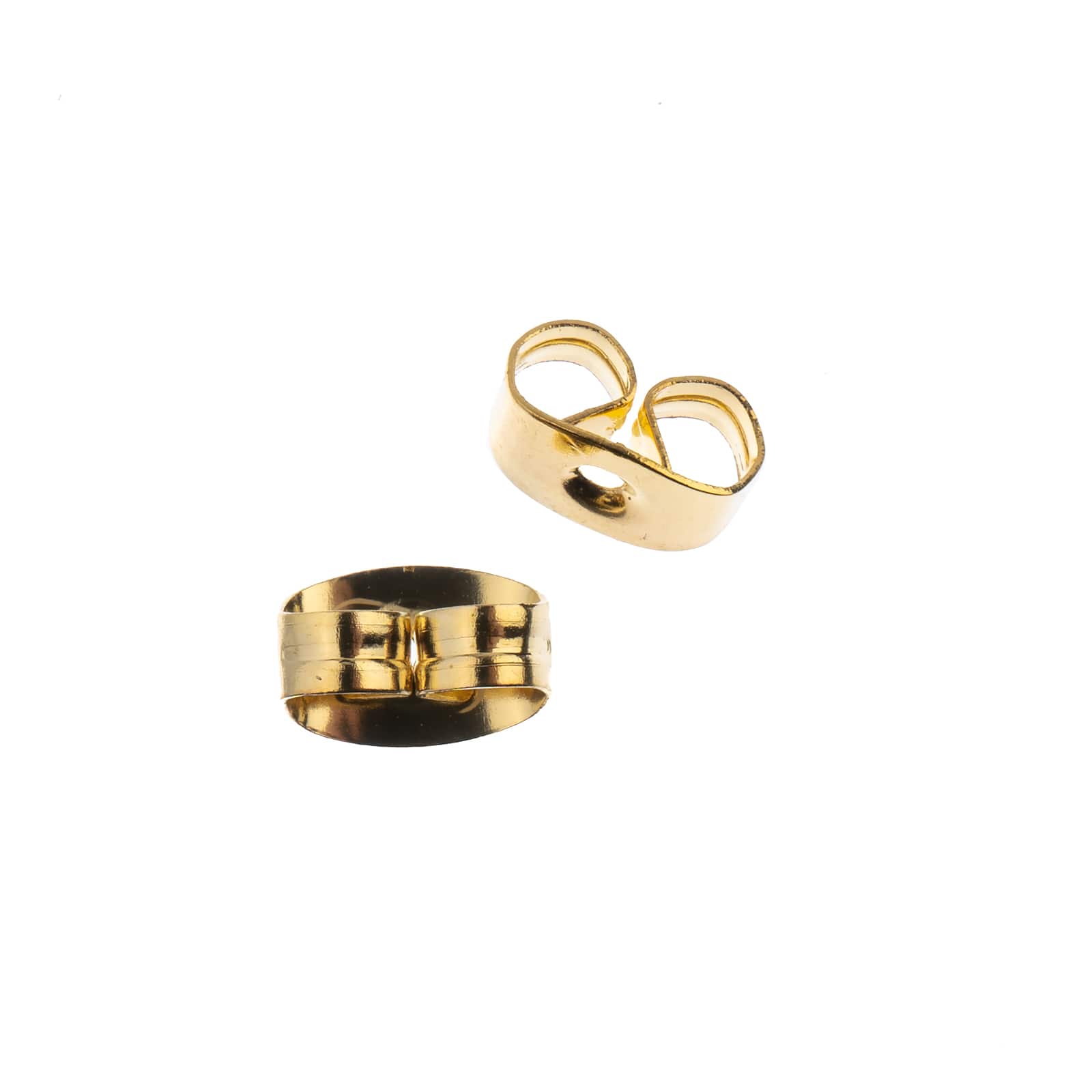 John Bead Must Have Findings 6mm Earring Clutch Butterfly, 20ct.