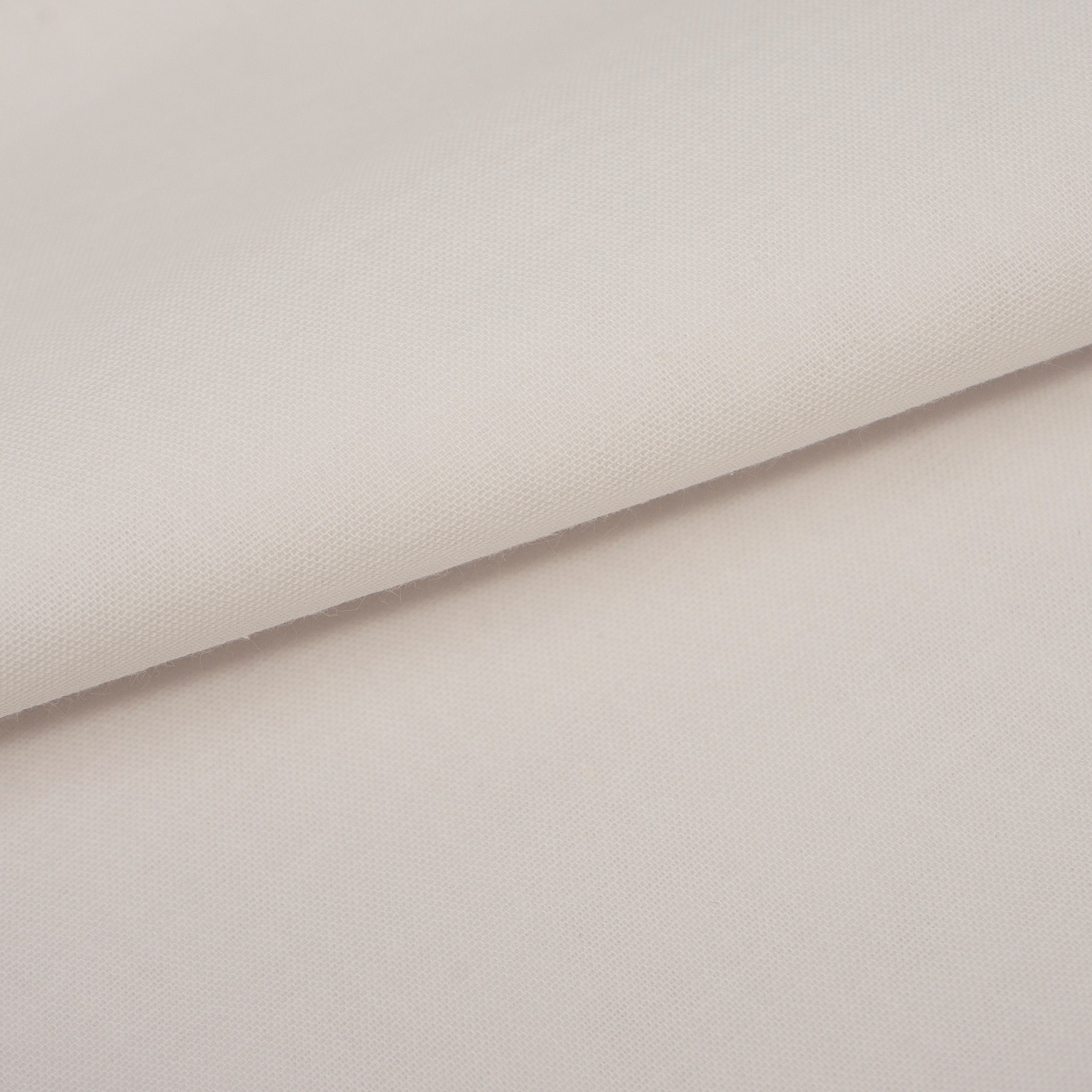 Roc-Lon White Woven Fusible Interfacing Cotton Fabric