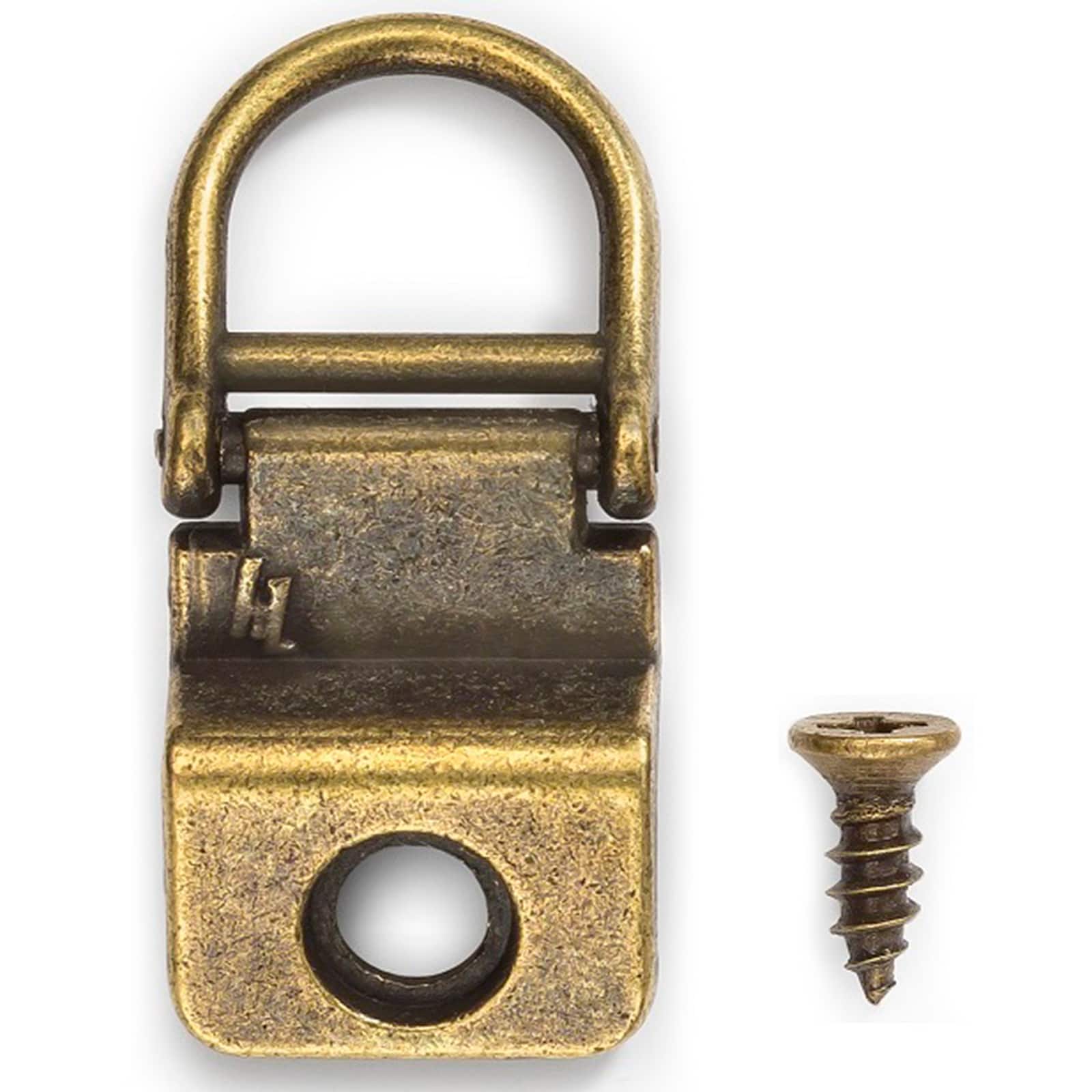 HangZ™ 25lb. Canvas 1 Hole D Ring Hangers, 50ct.