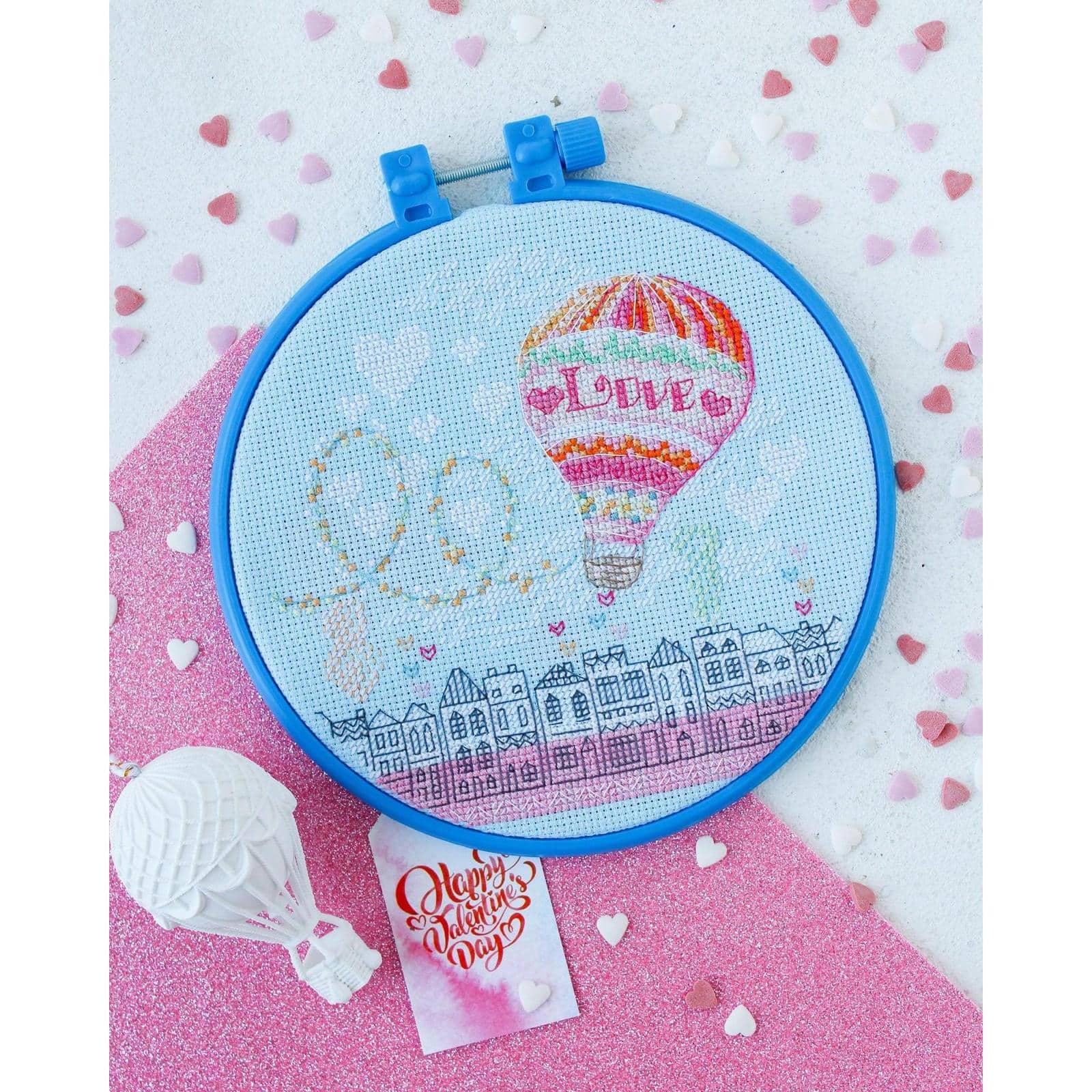 Abris Art Love Is in the Air Cross Stitch Kit
