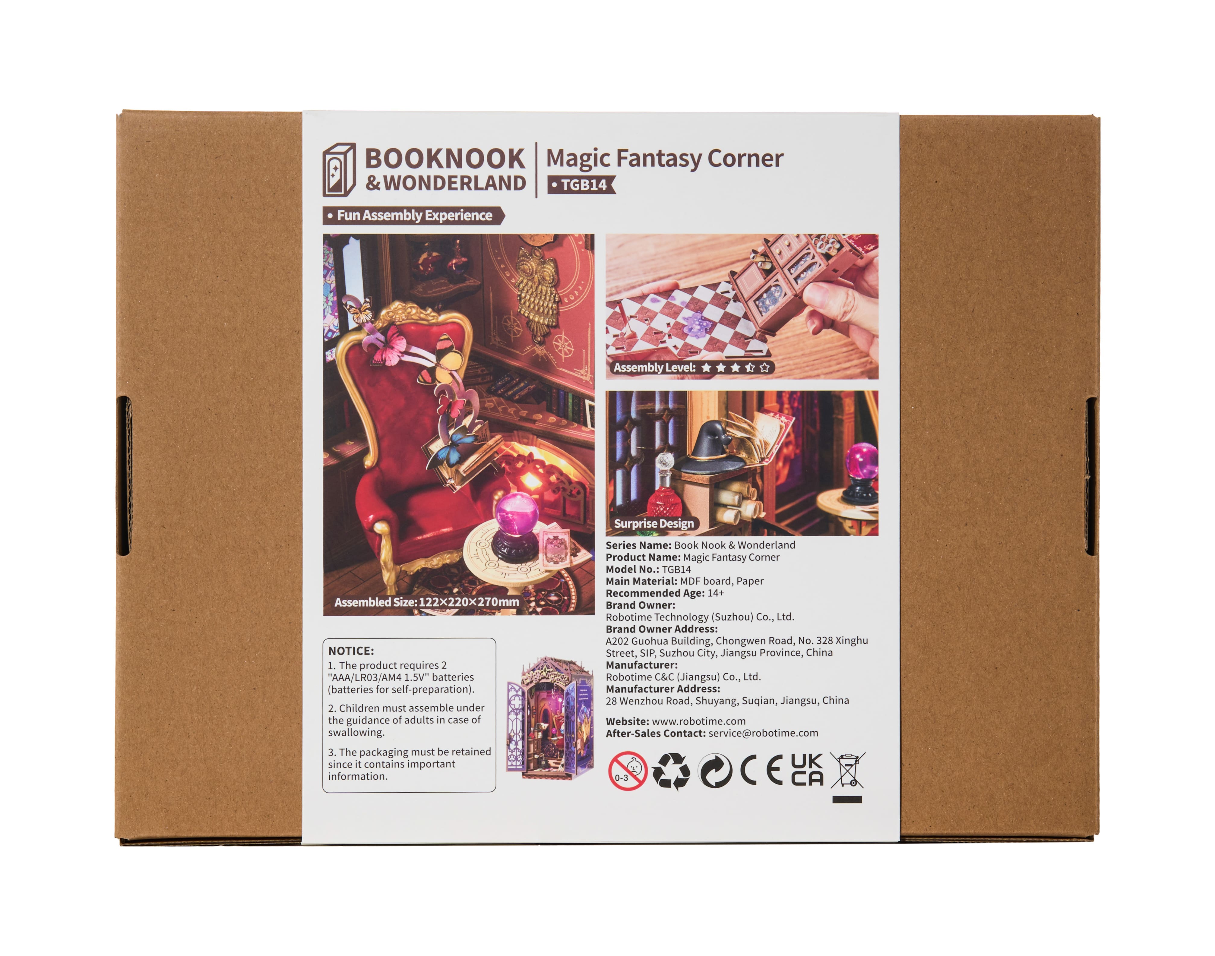 Rolife® Magic Fantasy Corner DIY Book Nook Kit