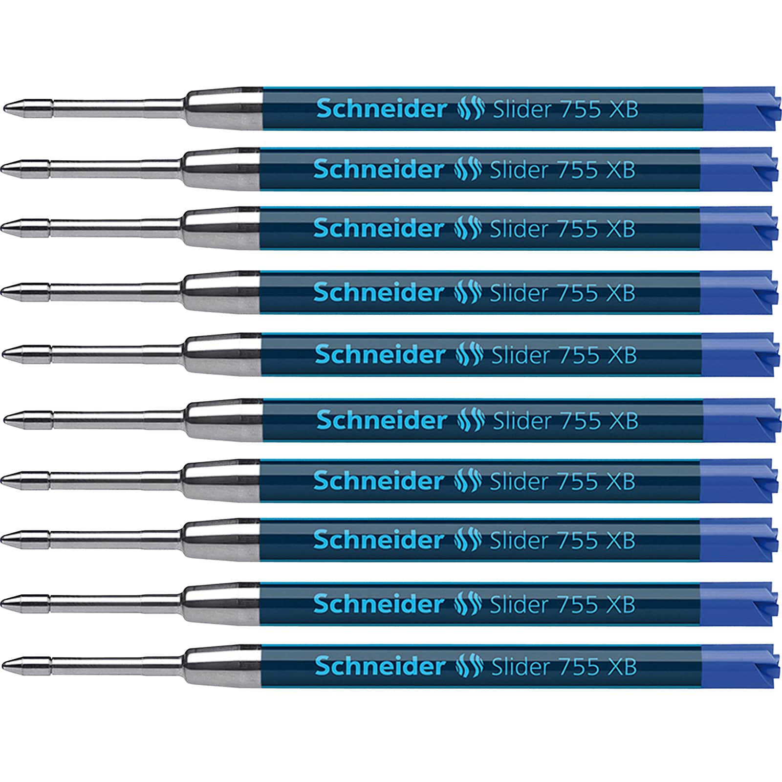 Schneider® Slider 755 XB Blue Ballpoint Pen Refills, 10ct.