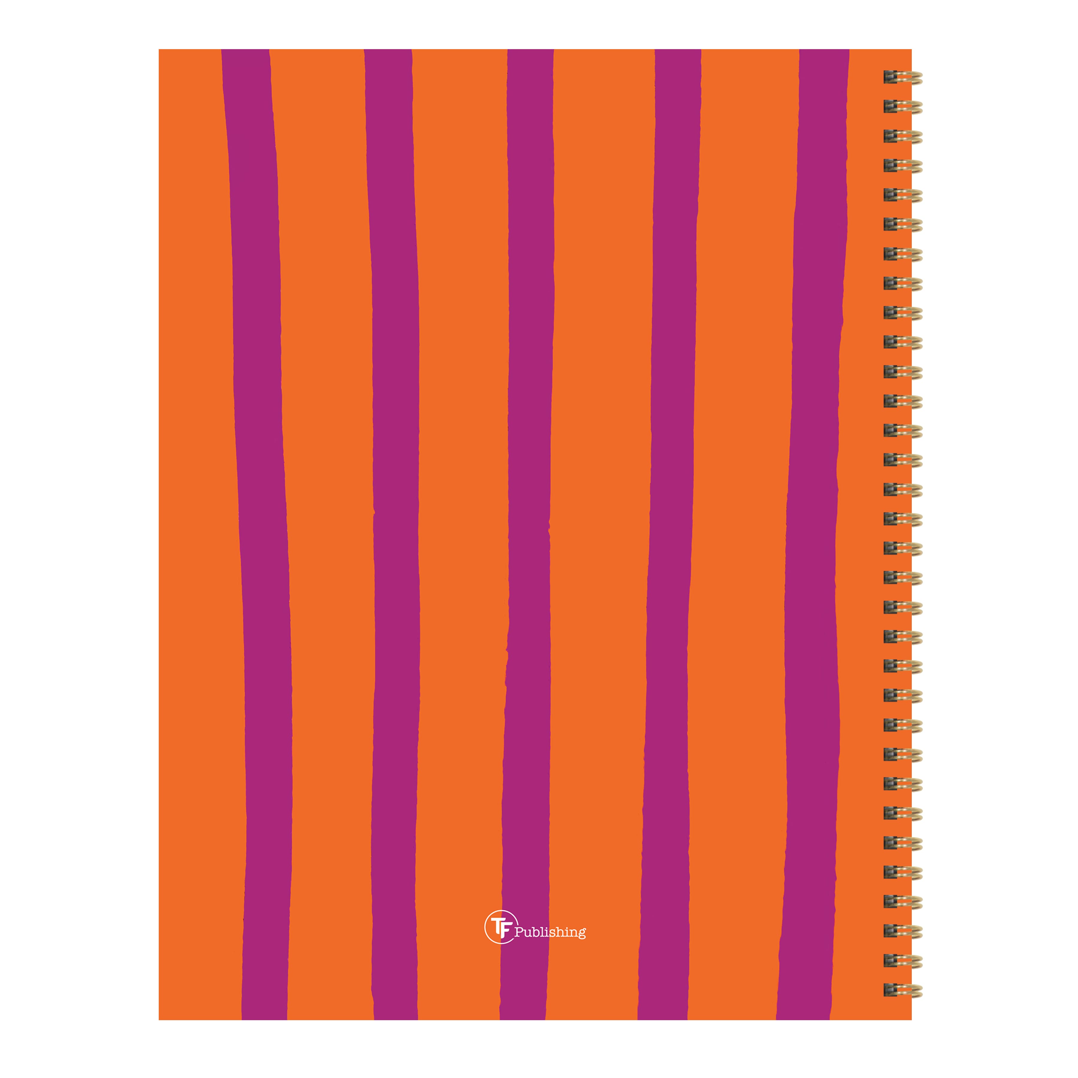TF Publishing Large Statement Stripe Weekly Monthly Planner