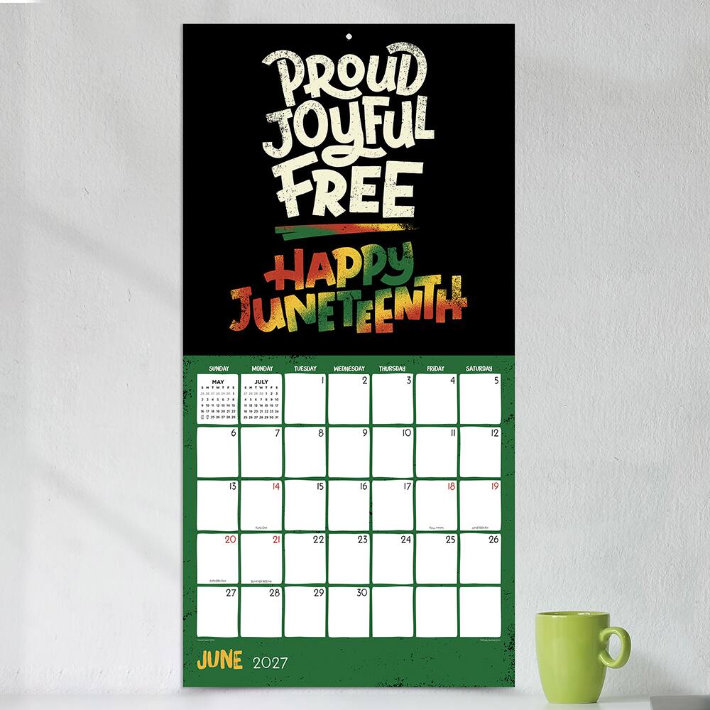 2027 Mahogany Wall Calendar