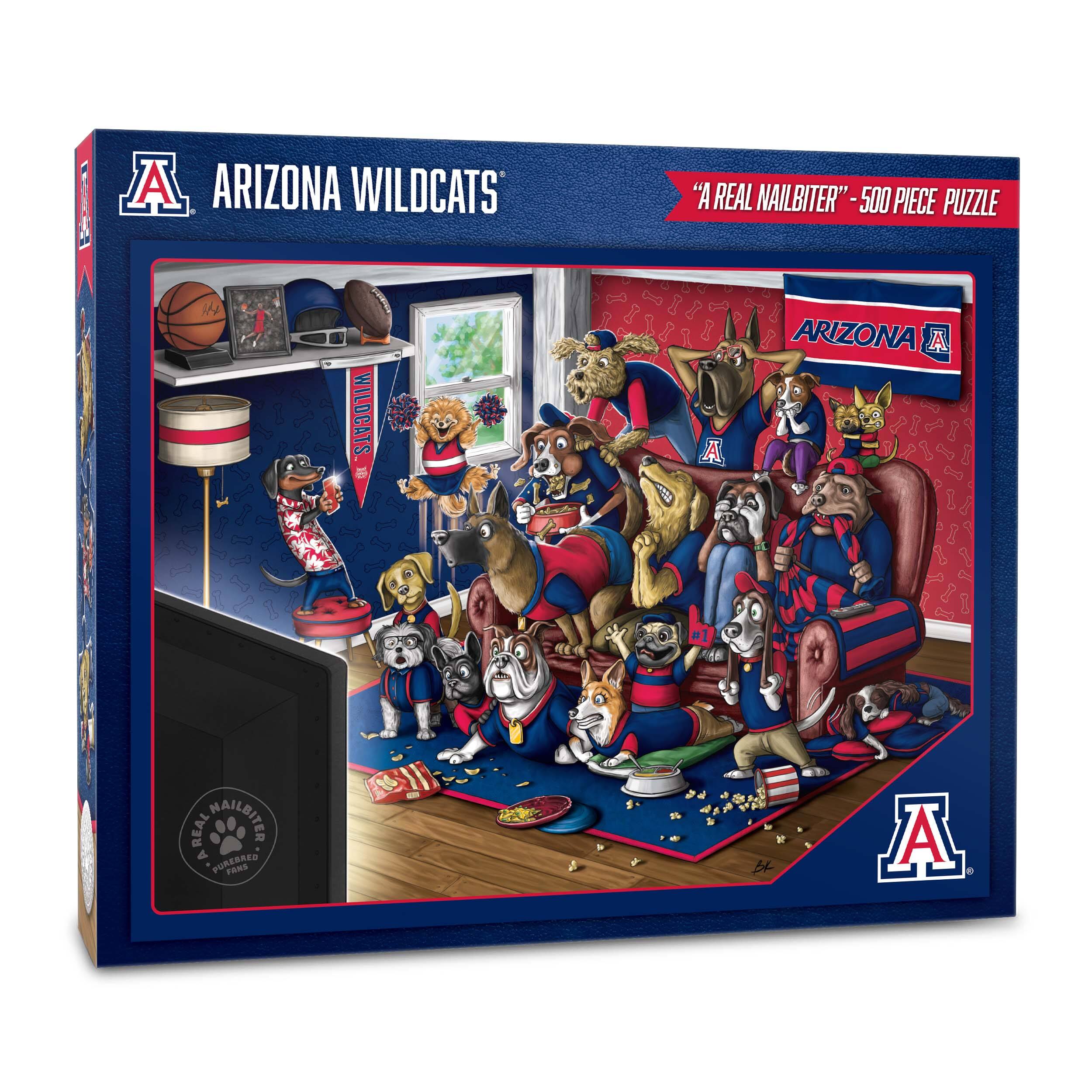College Football Purebred Fans A Real Nailbiter 500 Piece Puzzle