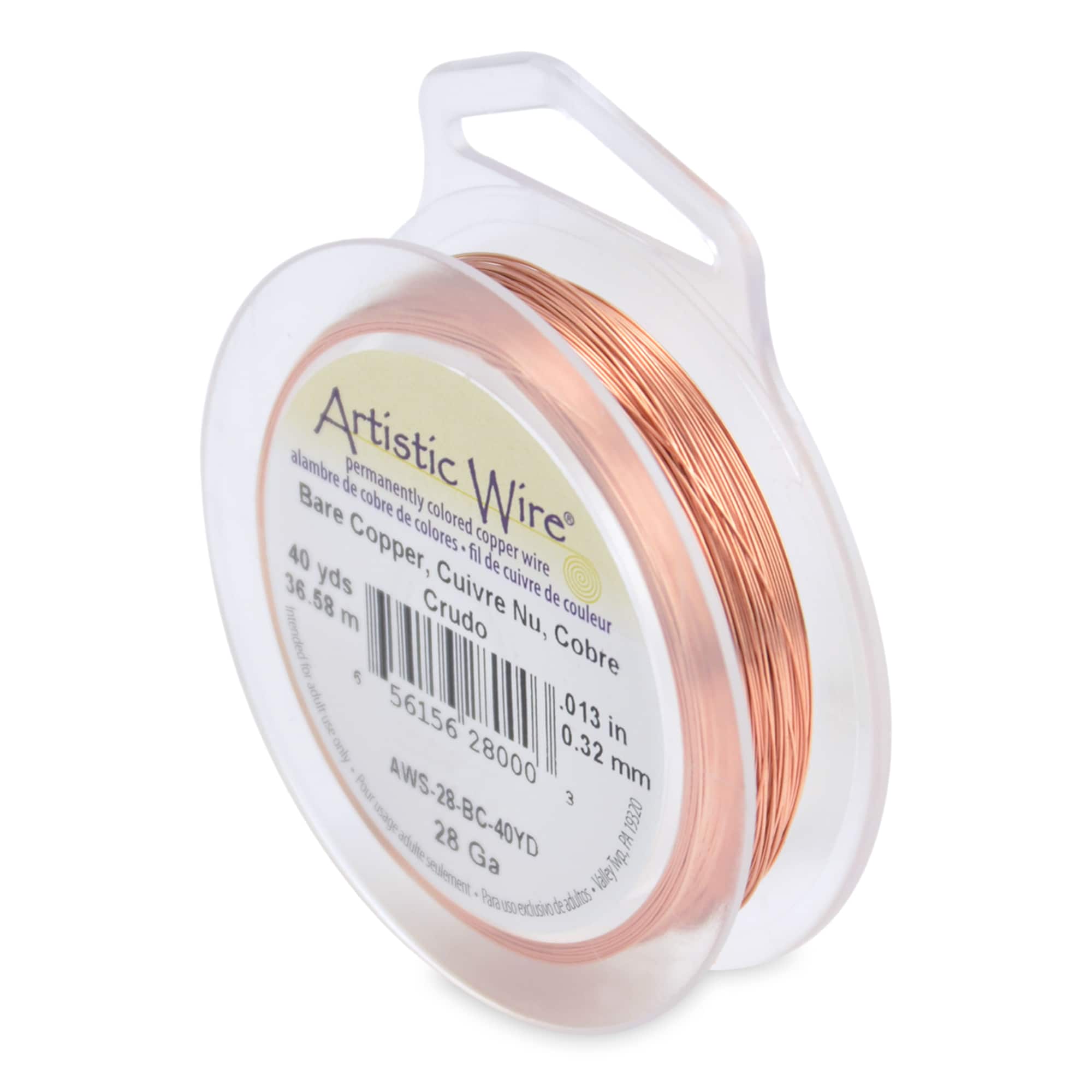 Artistic Wire® 28 Gauge Tarnish Resistant Colored Copper Wire
