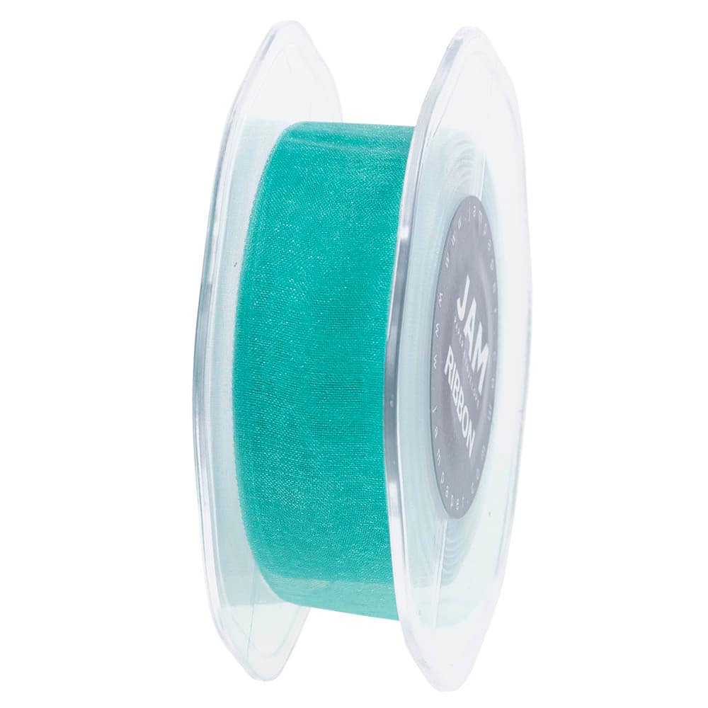 JAM Paper 7/8" x 25yd. Sheer Organza Ribbon