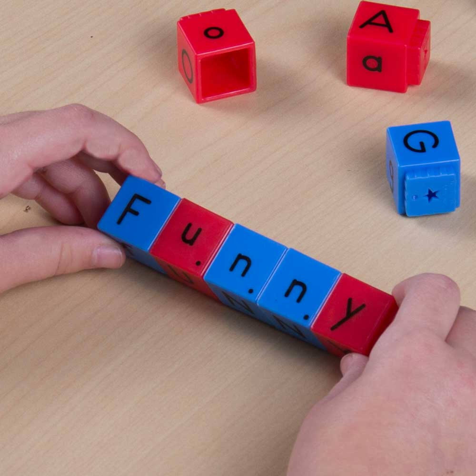hand2mind Reading Rods Alphabet & Phonemic Awareness Linking Cubes