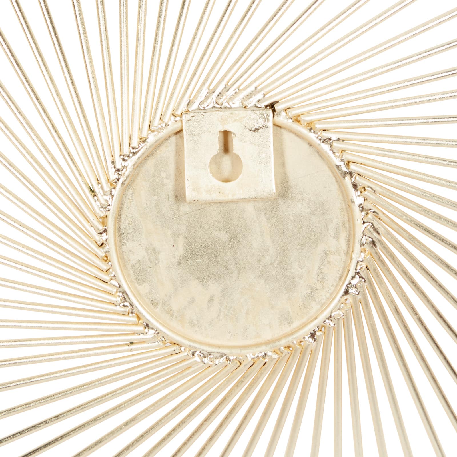 Gold Metal Contemporary Wall Décor Set, 16", 18" & 23"