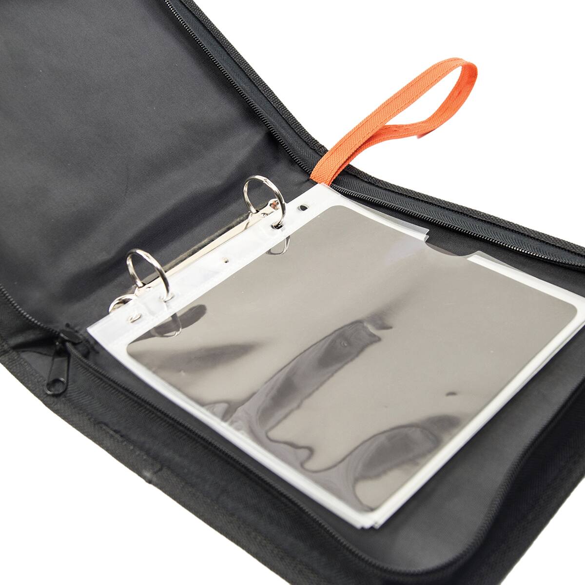 Tonic Studios® Black & Orange Medium Ring Binder Die Case