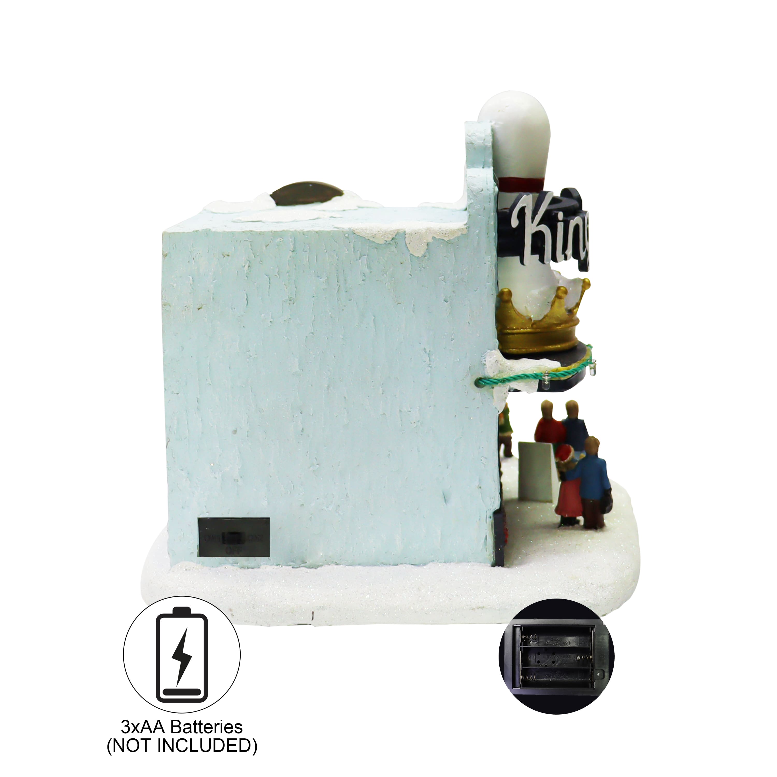 Moments in Time 8.4" King Pins Bowling Alley & Boss Hogg Barbeque Joint Décor
