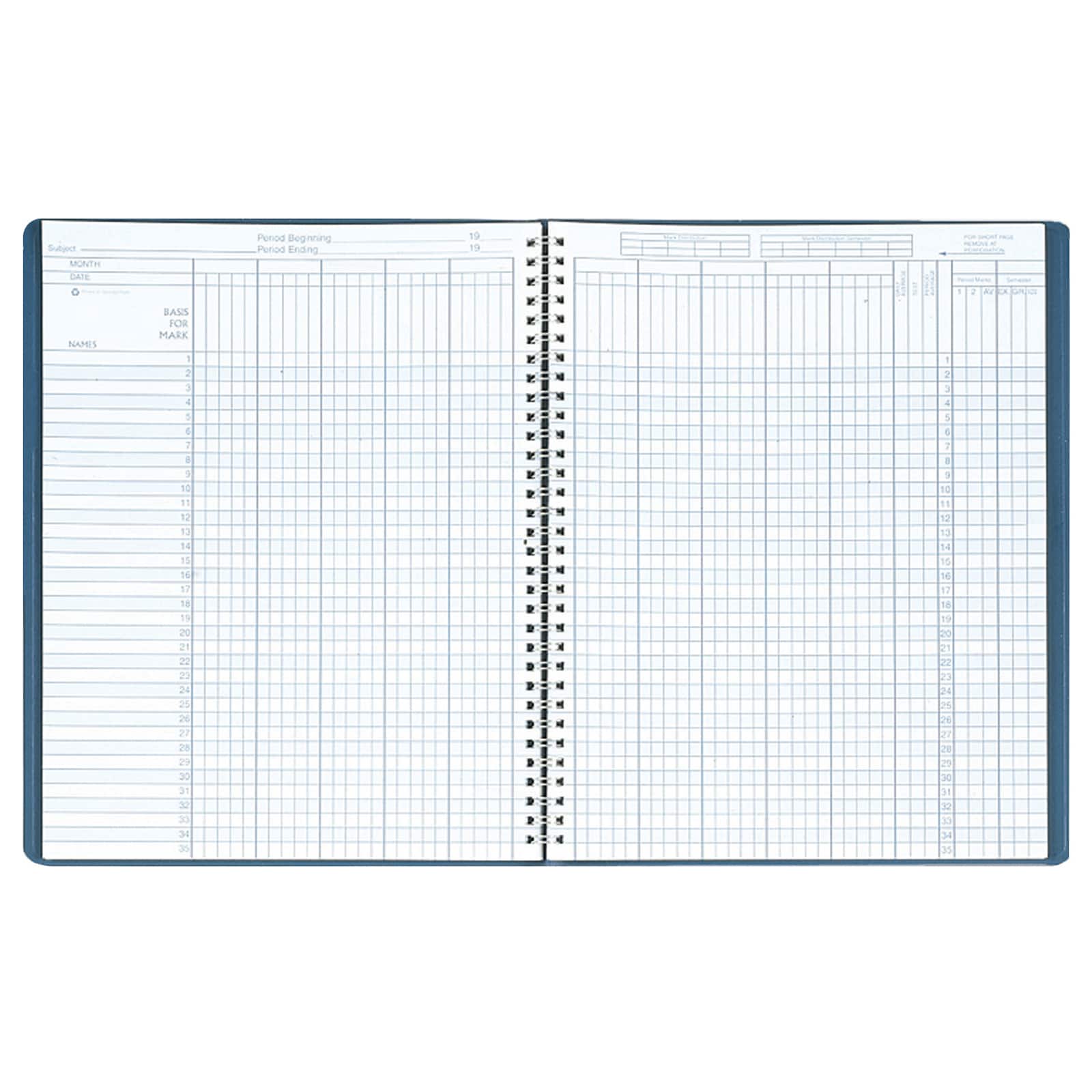 Blue Class Record Book