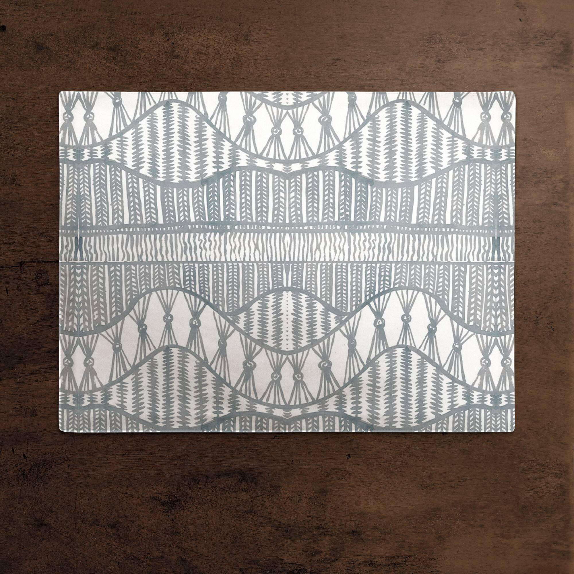 Lace Pattern Cotton Twill Placemat
