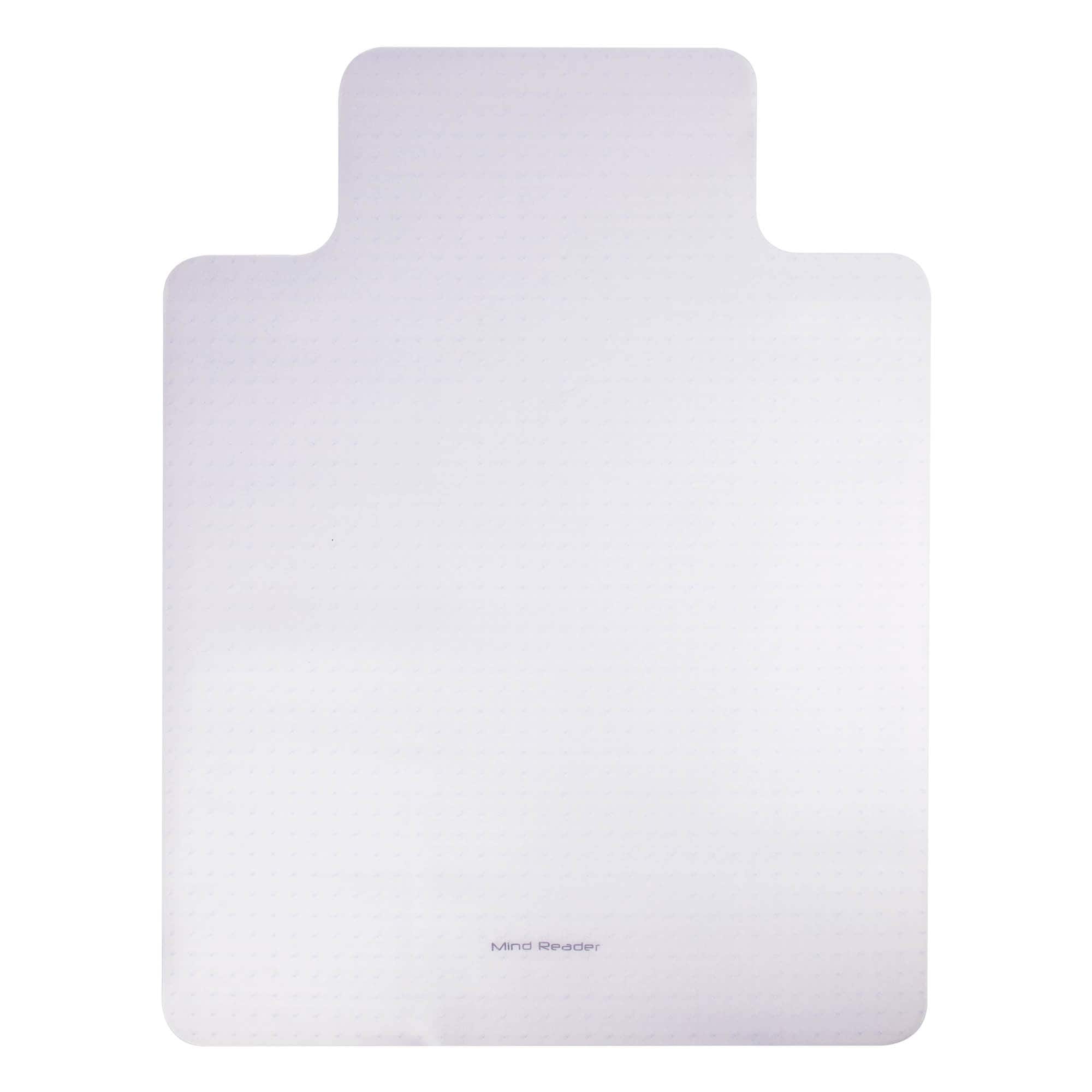 Mind Reader Clear Office Chair Mat for Hardwood Floors
