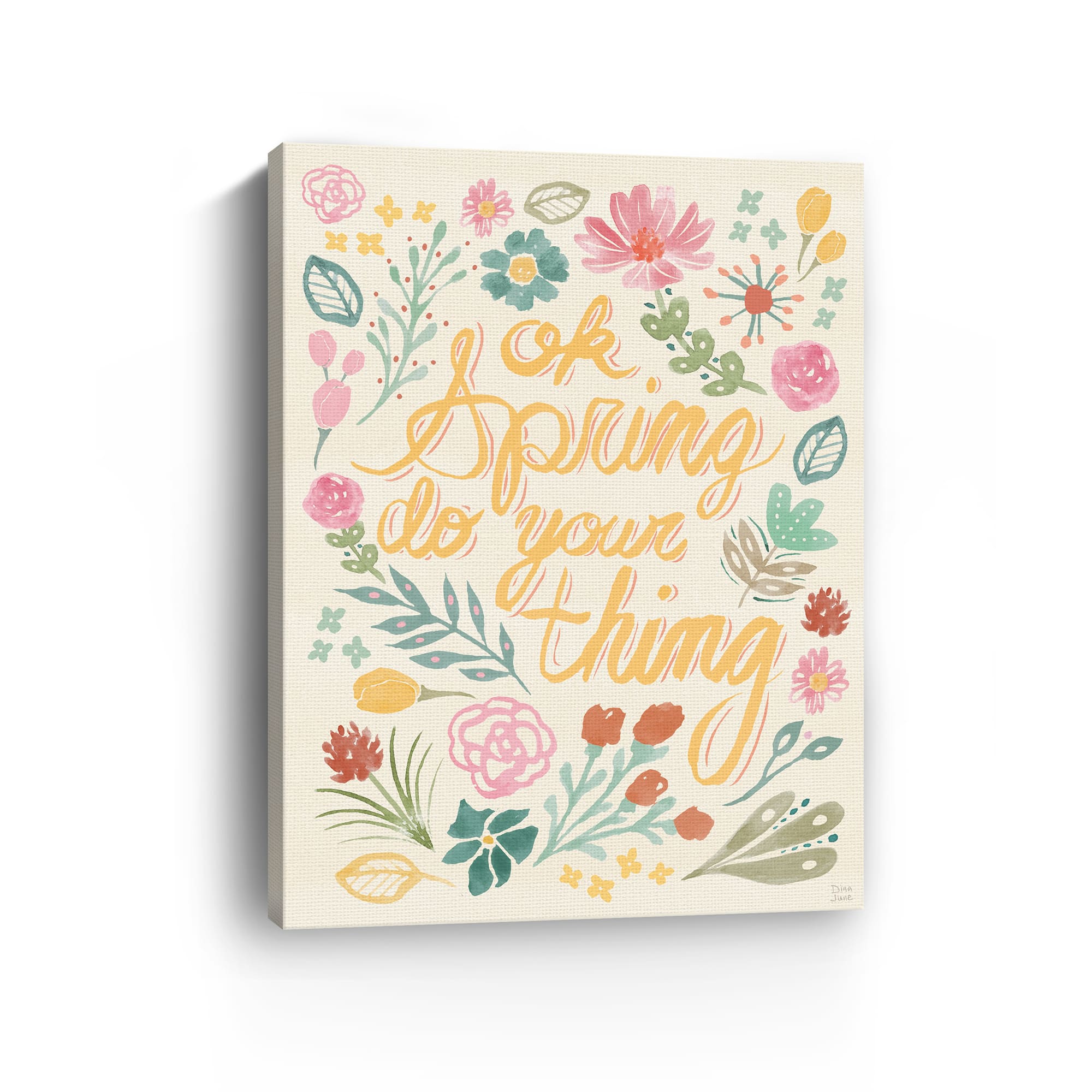 Lumaprints Spring Song IV Canvas Giclée Art
