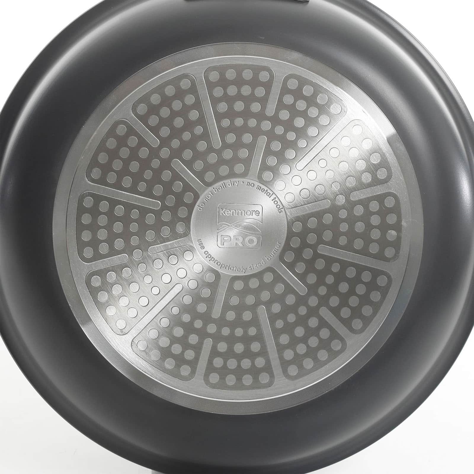 Kenmore® Pro Arbor Heights 10-Piece Black Nonstick Aluminum Cookware Set