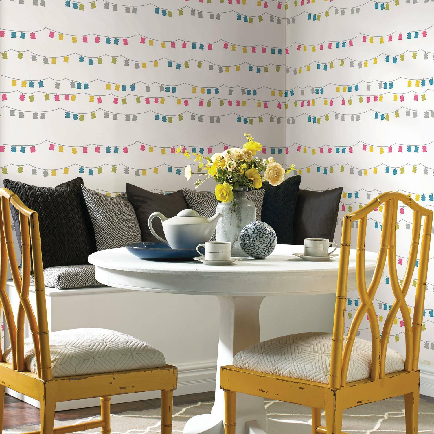 RoomMates Lanterns Peel & Stick Wallpaper