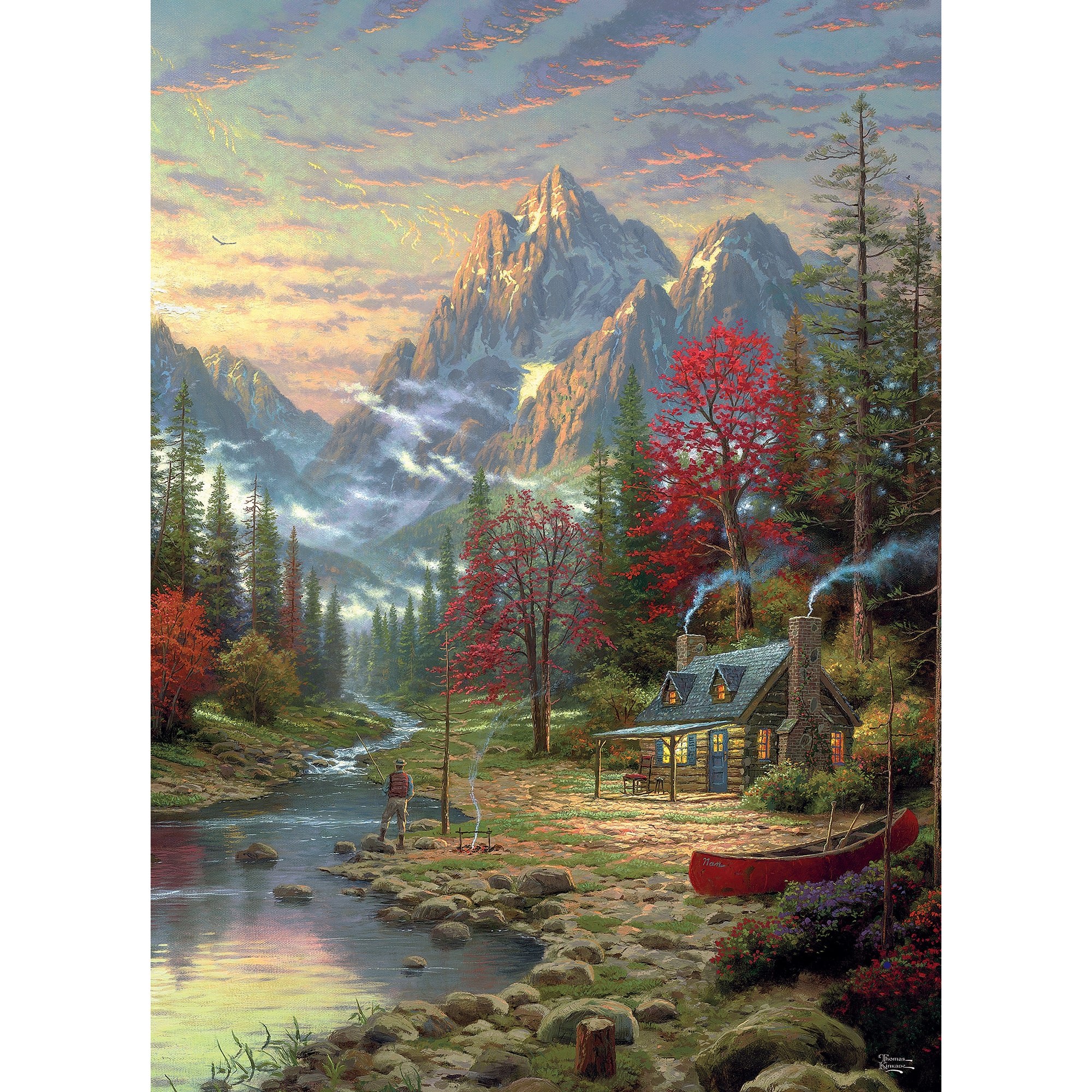 Assorted Thomas Kinkade 1,000-Piece Jigsaw Puzzle