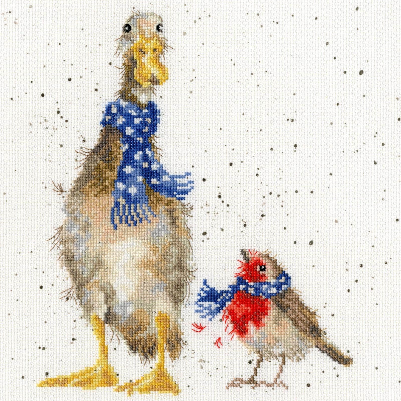 Bothy Threads Christmas Scarves Counted Cross Stitch Kit