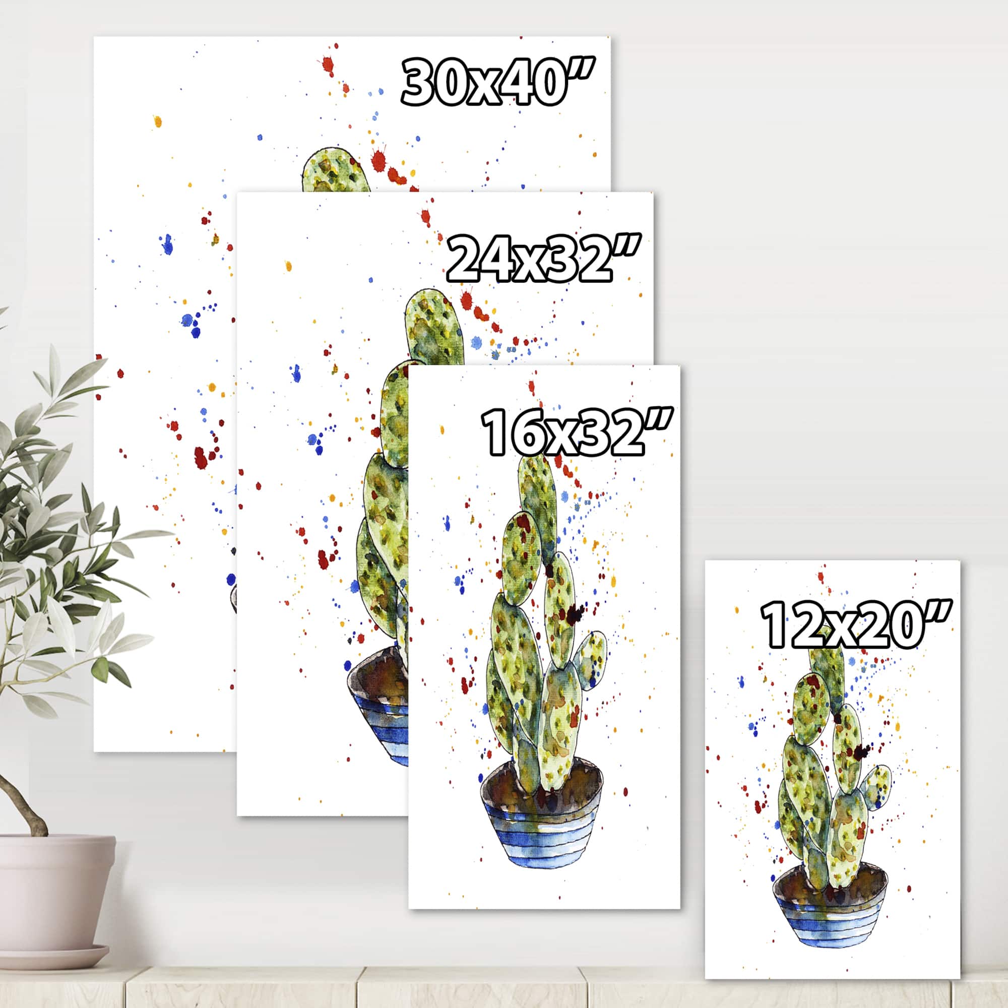 Designart - Cactus Houseplant