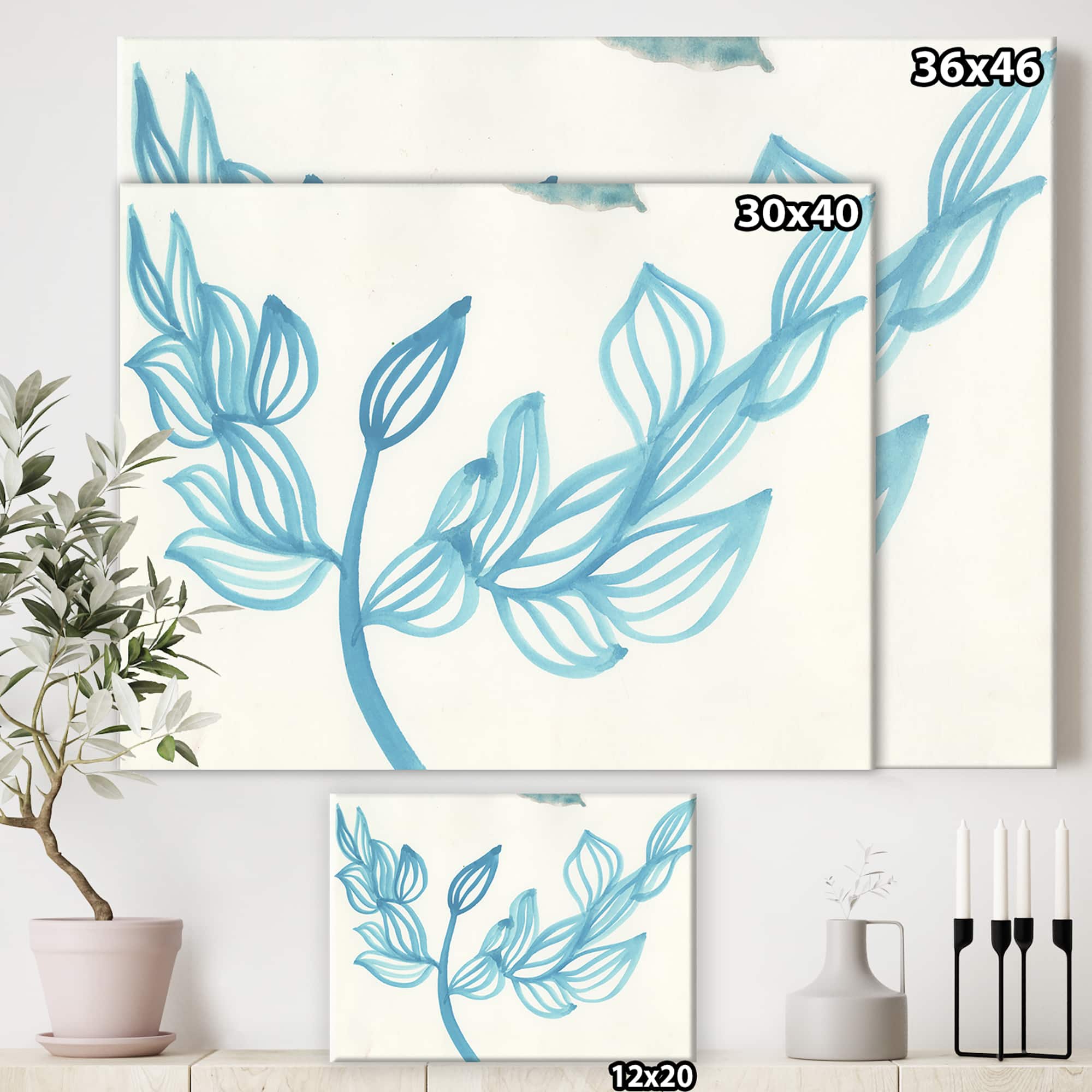 Designart - Blooming Blue
