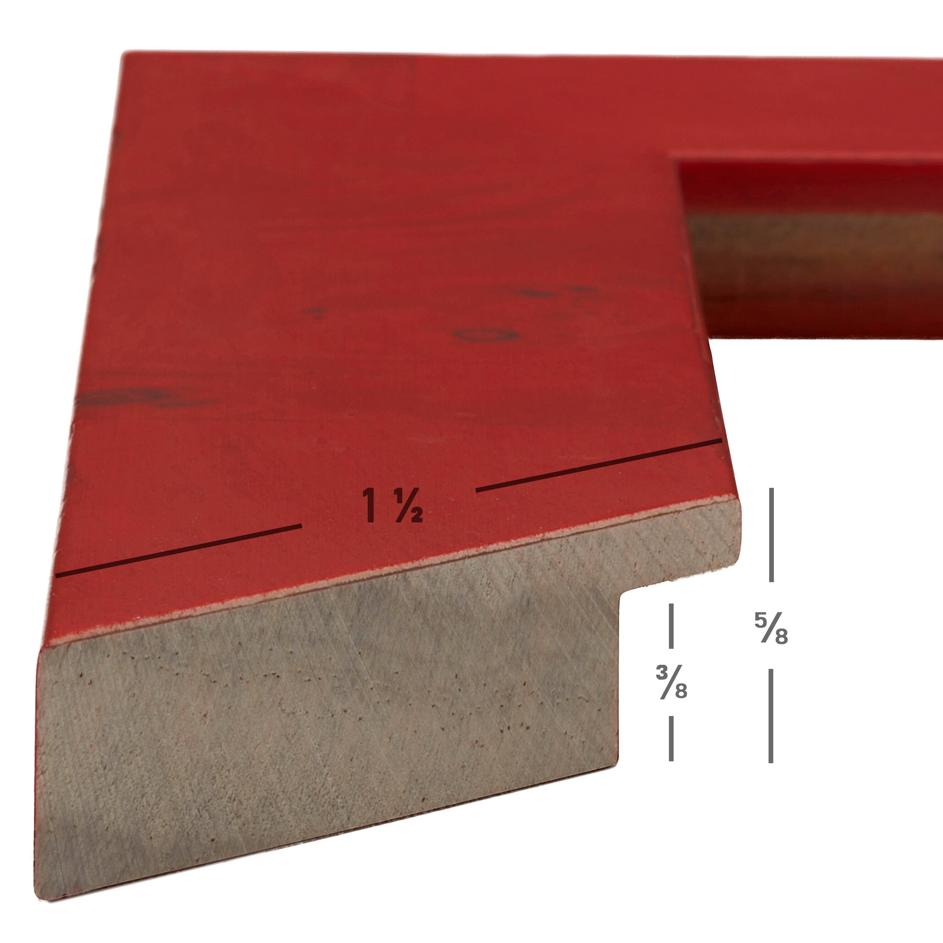 Craig Frames Innovations Red Burl Picture Frame