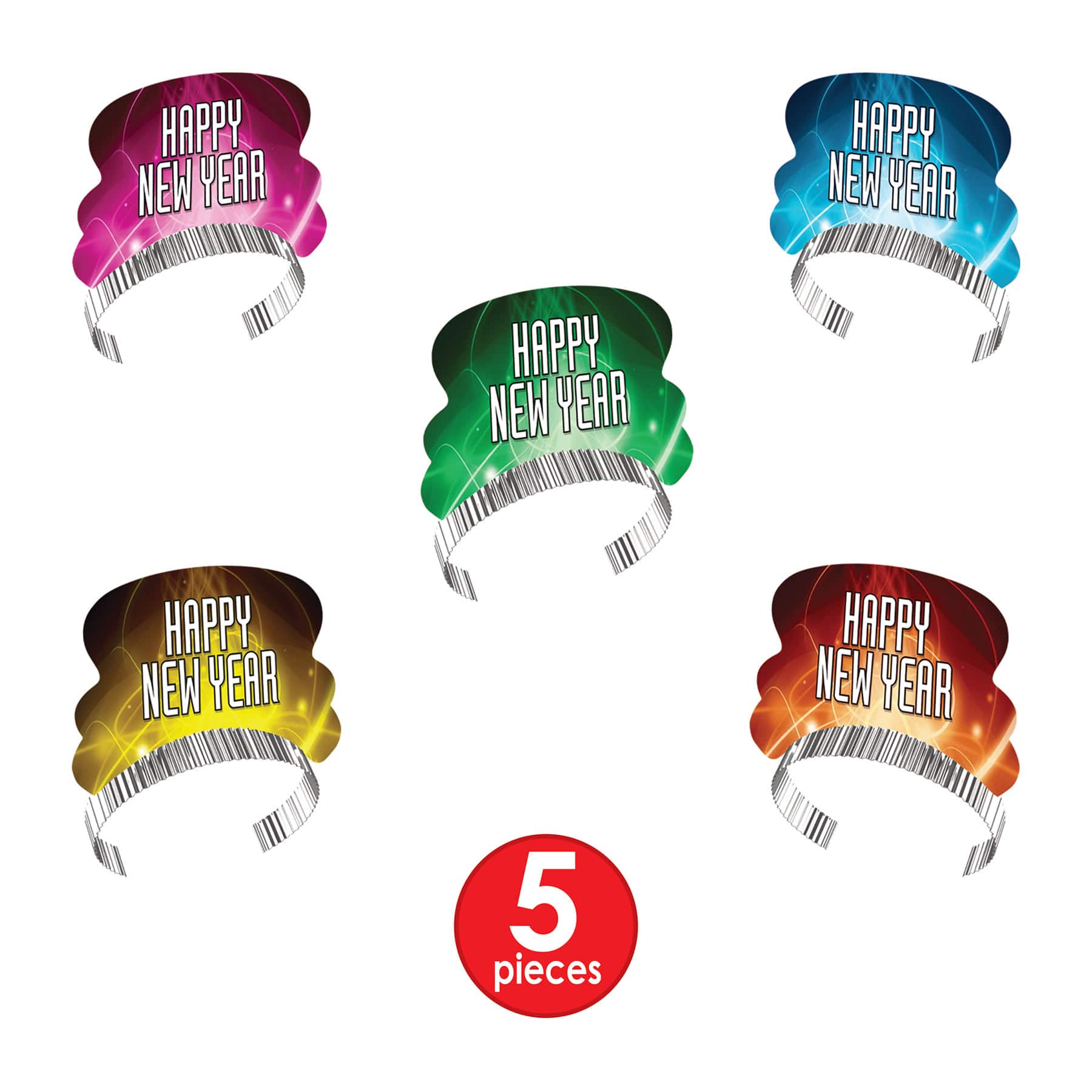Beistle New Year Glow Party Favor Kit for 10