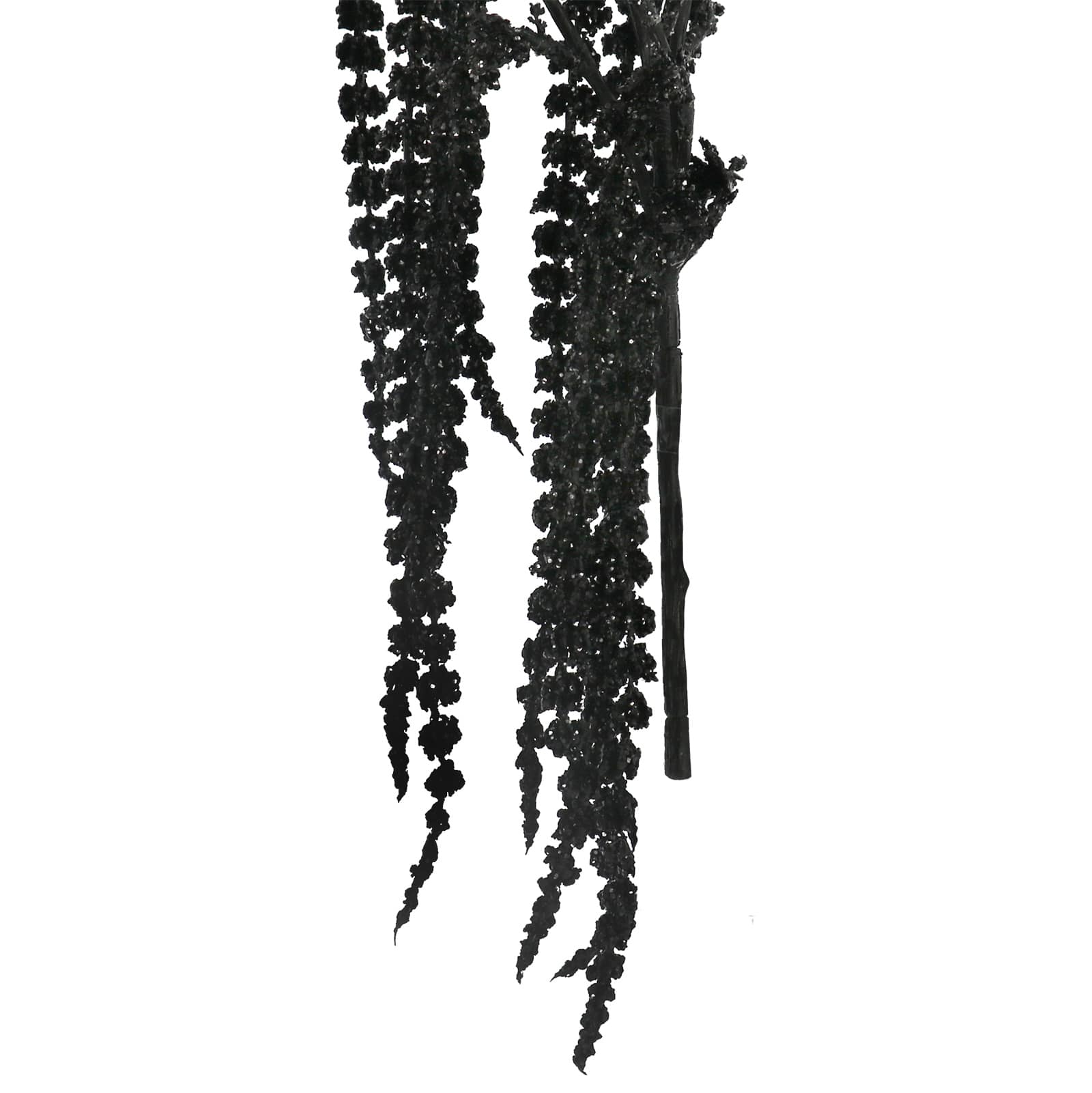13" Black Amaranth with Glitter Dripping Bush by Ashland®