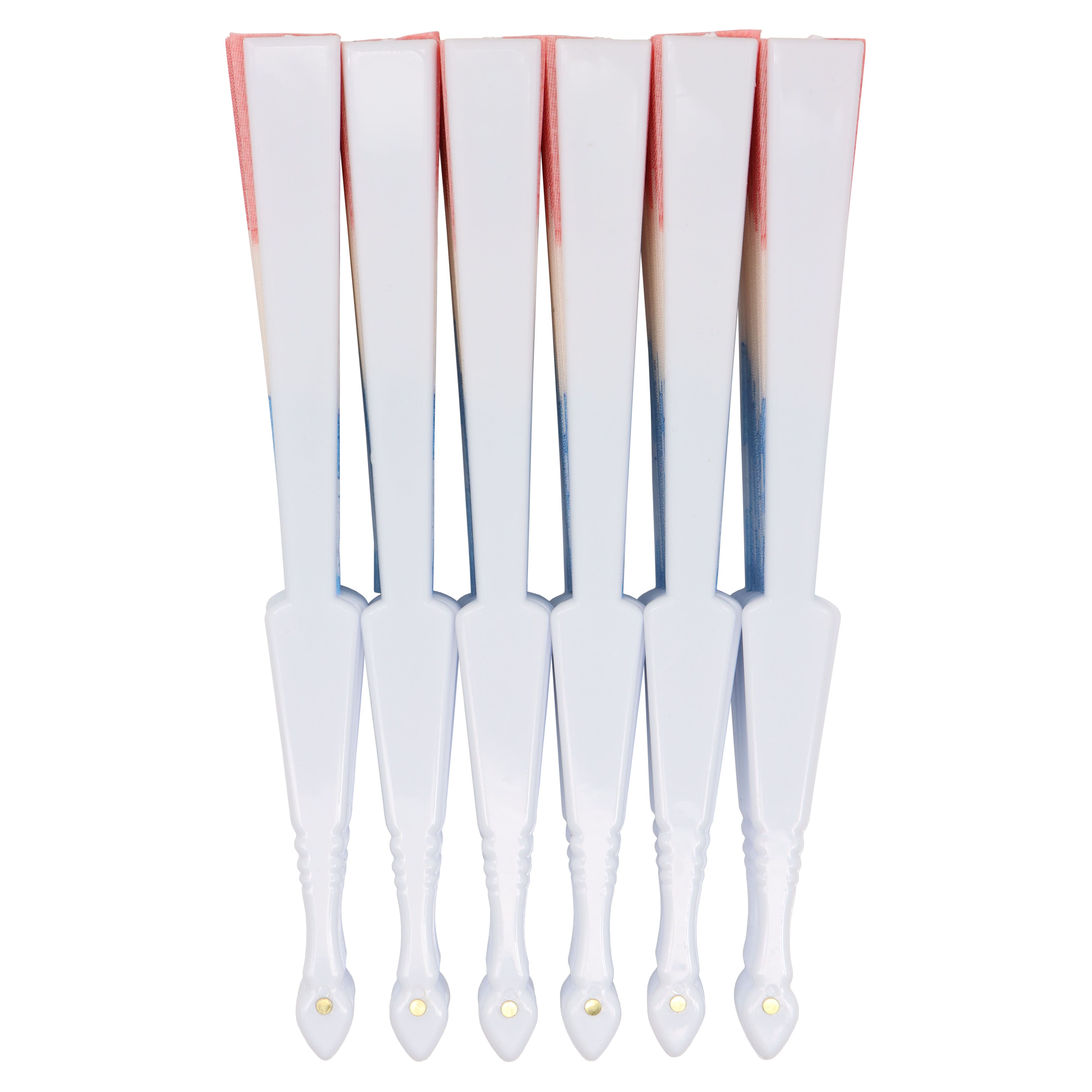 Red, White & Blue Fans, 6ct. by Celebrate It®