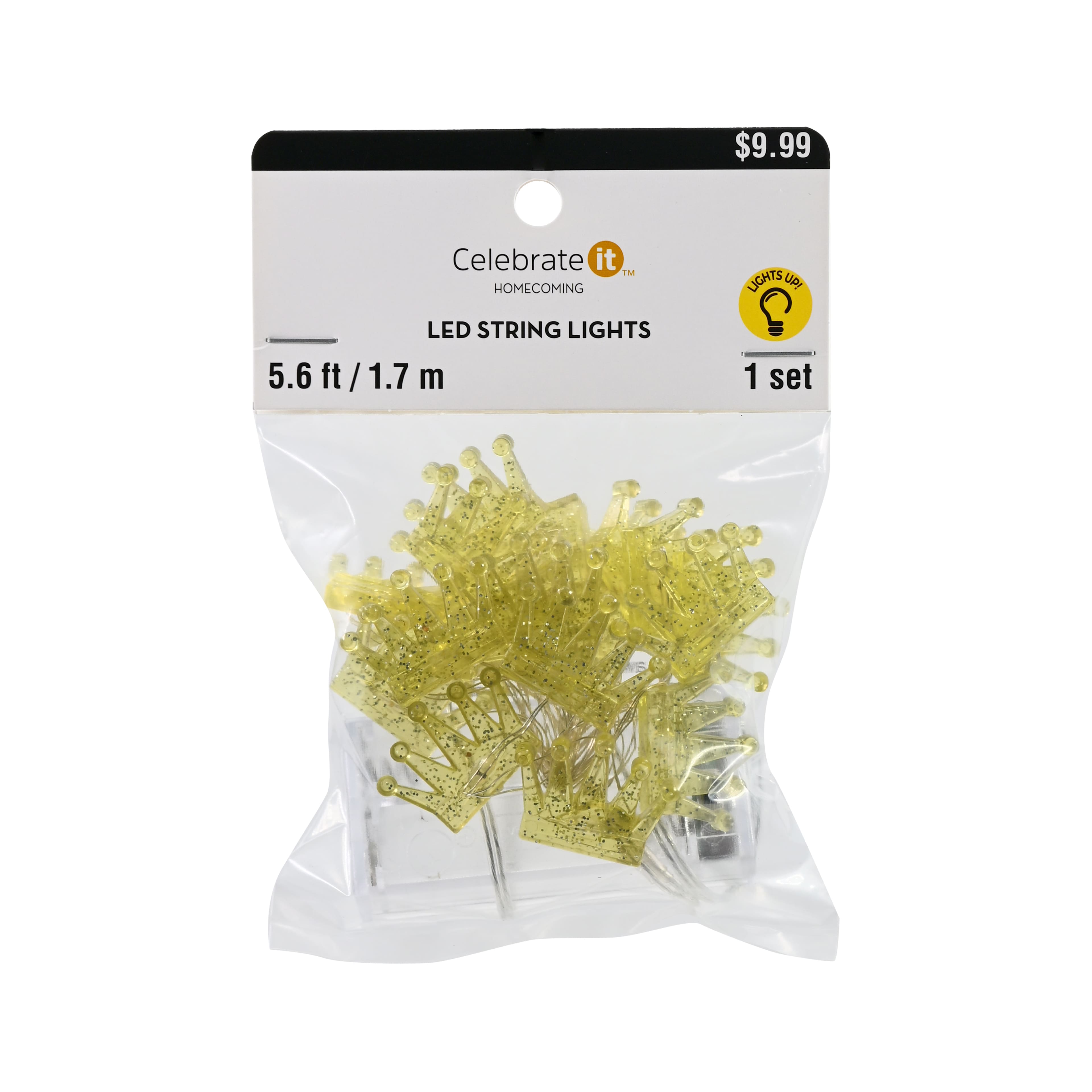 Homecoming Crown LED String Lights by Celebrate It™
