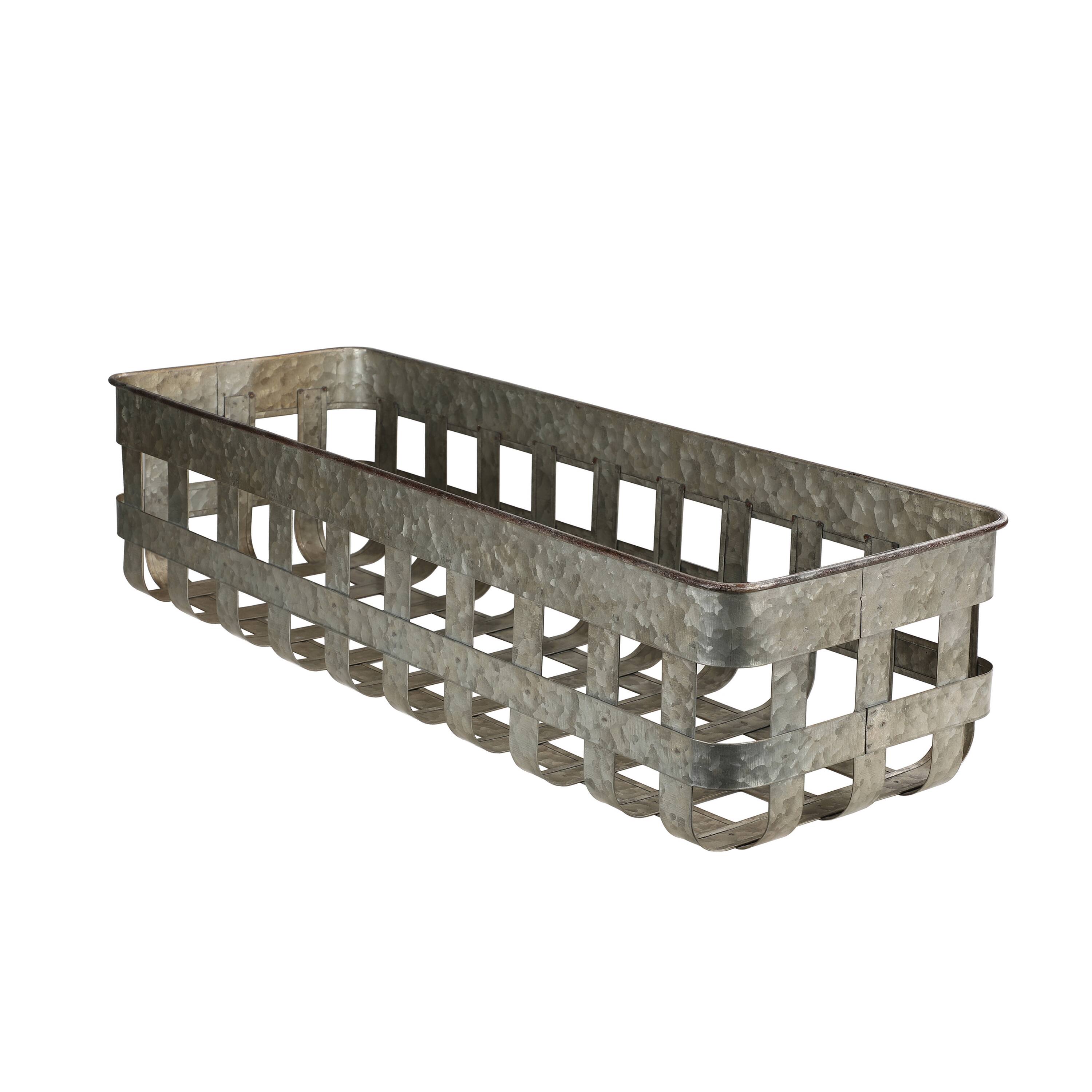 6 Packs: 3 ct. (18 total) 24" Metal Baskets