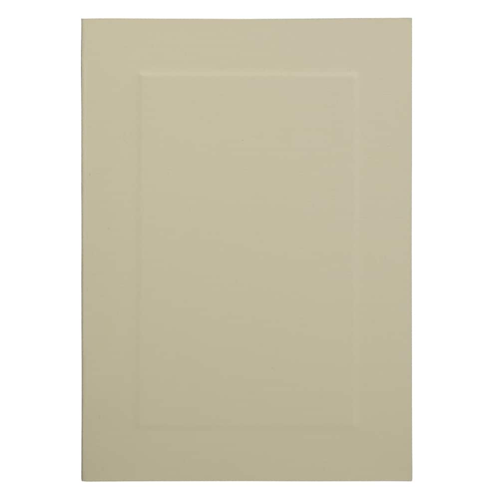 JAM Paper A1 Ivory Blank Foldover Cards with Panel