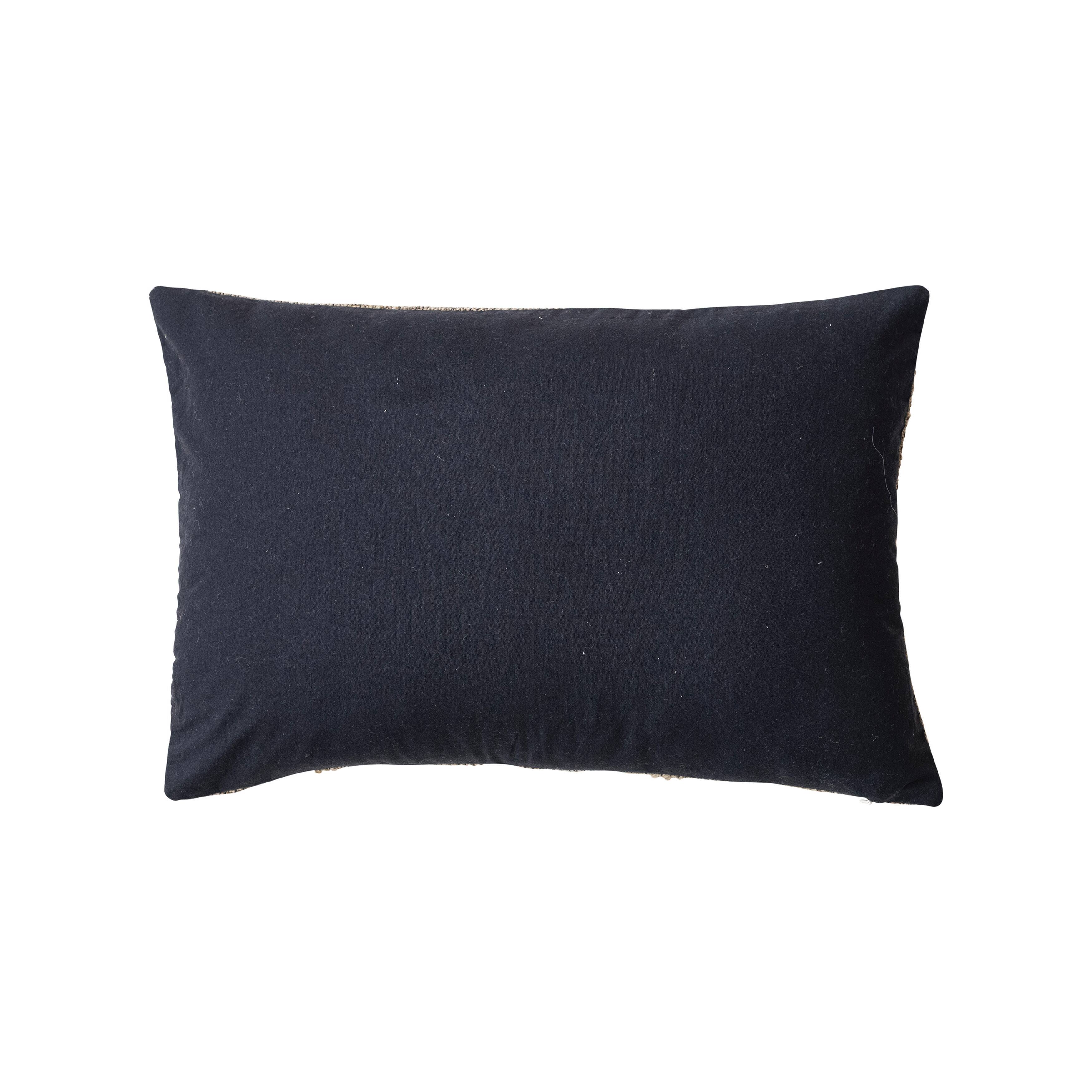 Hello Honey® 24" x 16" Brown & Tan Botanical Woven Indoor & Outdoor Lumbar Pillow