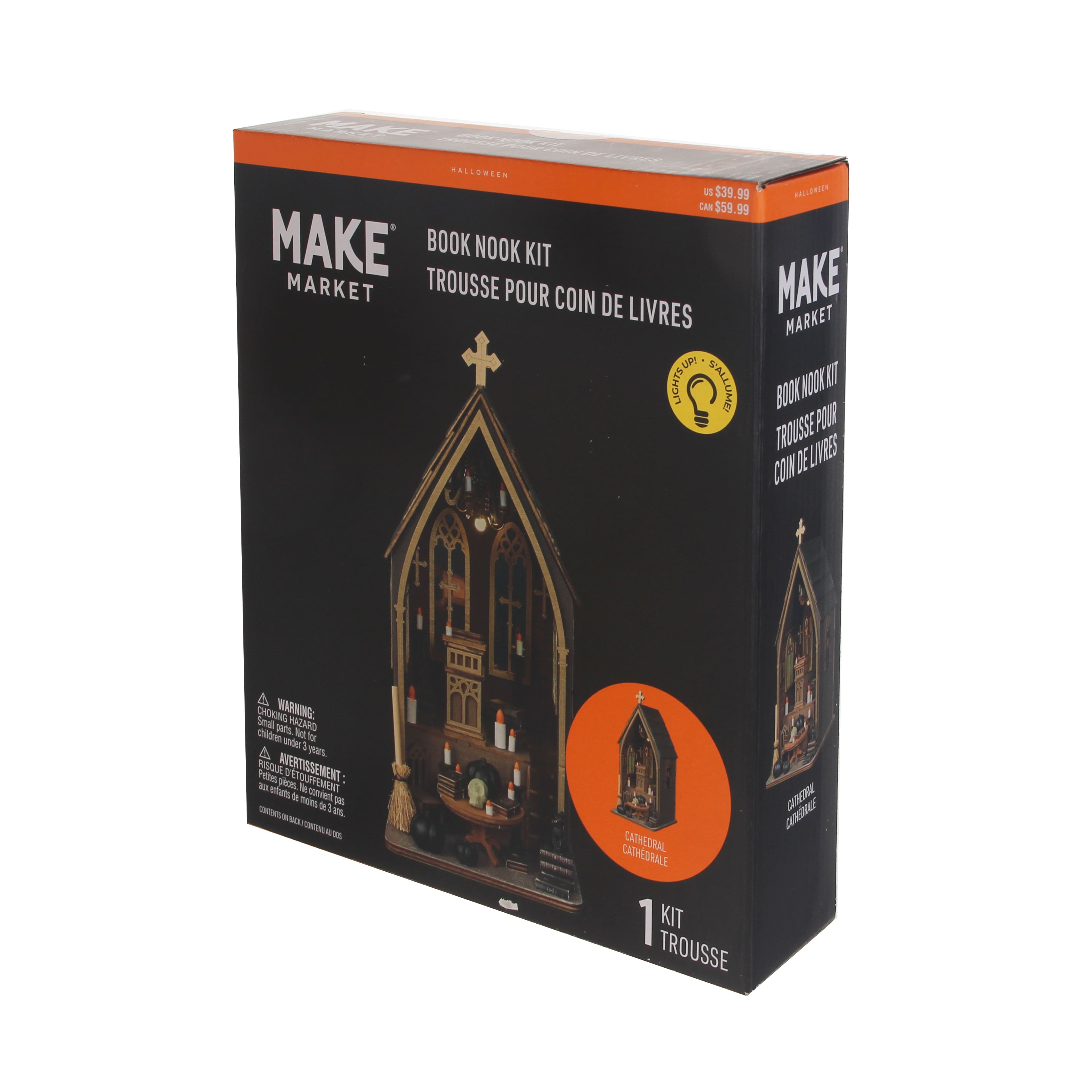 Haunted Cathedral DIY Book Nook Kit by Make Market®