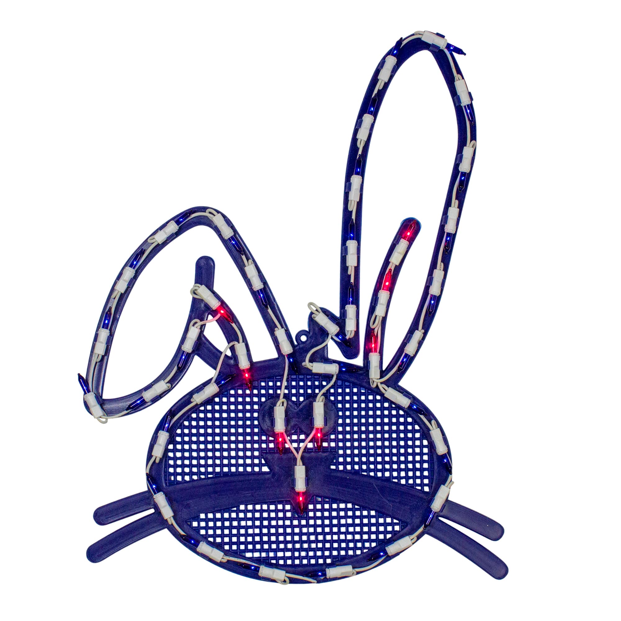 17" Lighted Blue Easter Bunny Head Window Silhouette By Northlight | 17" x 13" | Michaels®