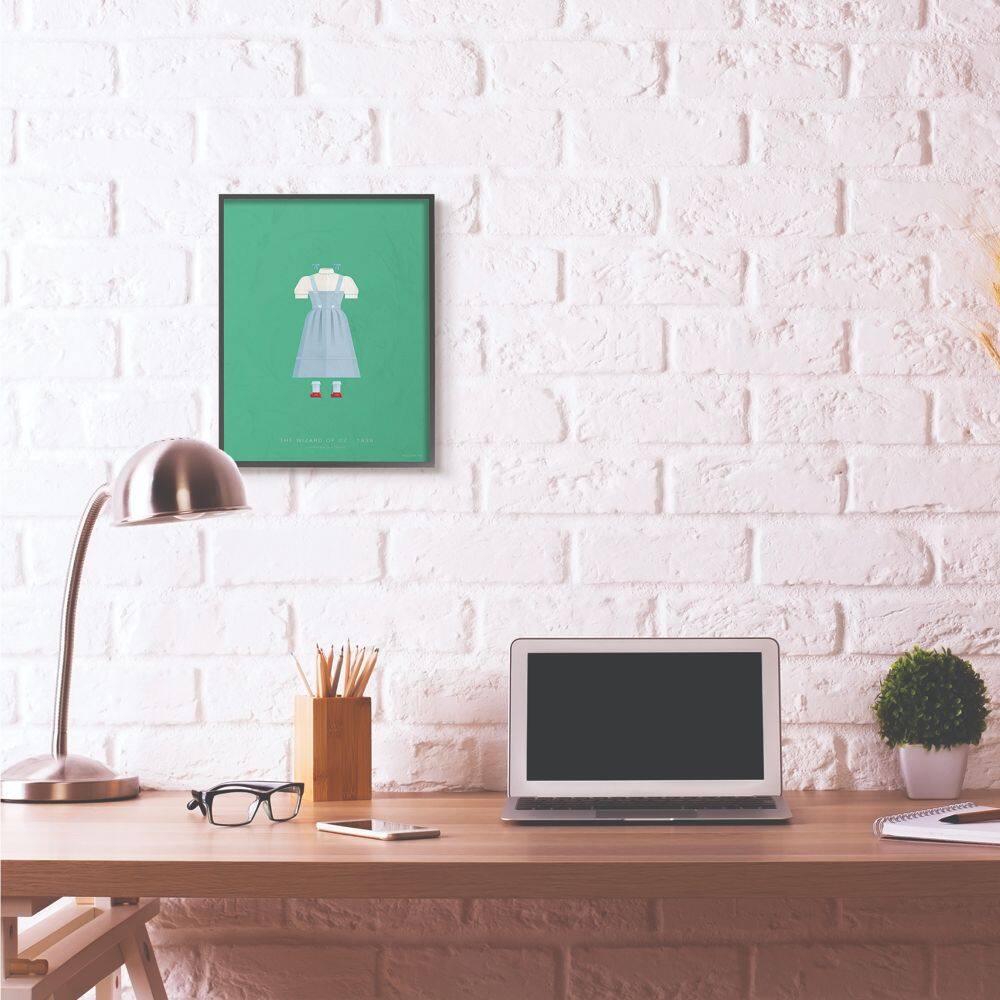 Stupell Industries The Wizard of Oz Fashion Design in Black Frame Wall Art