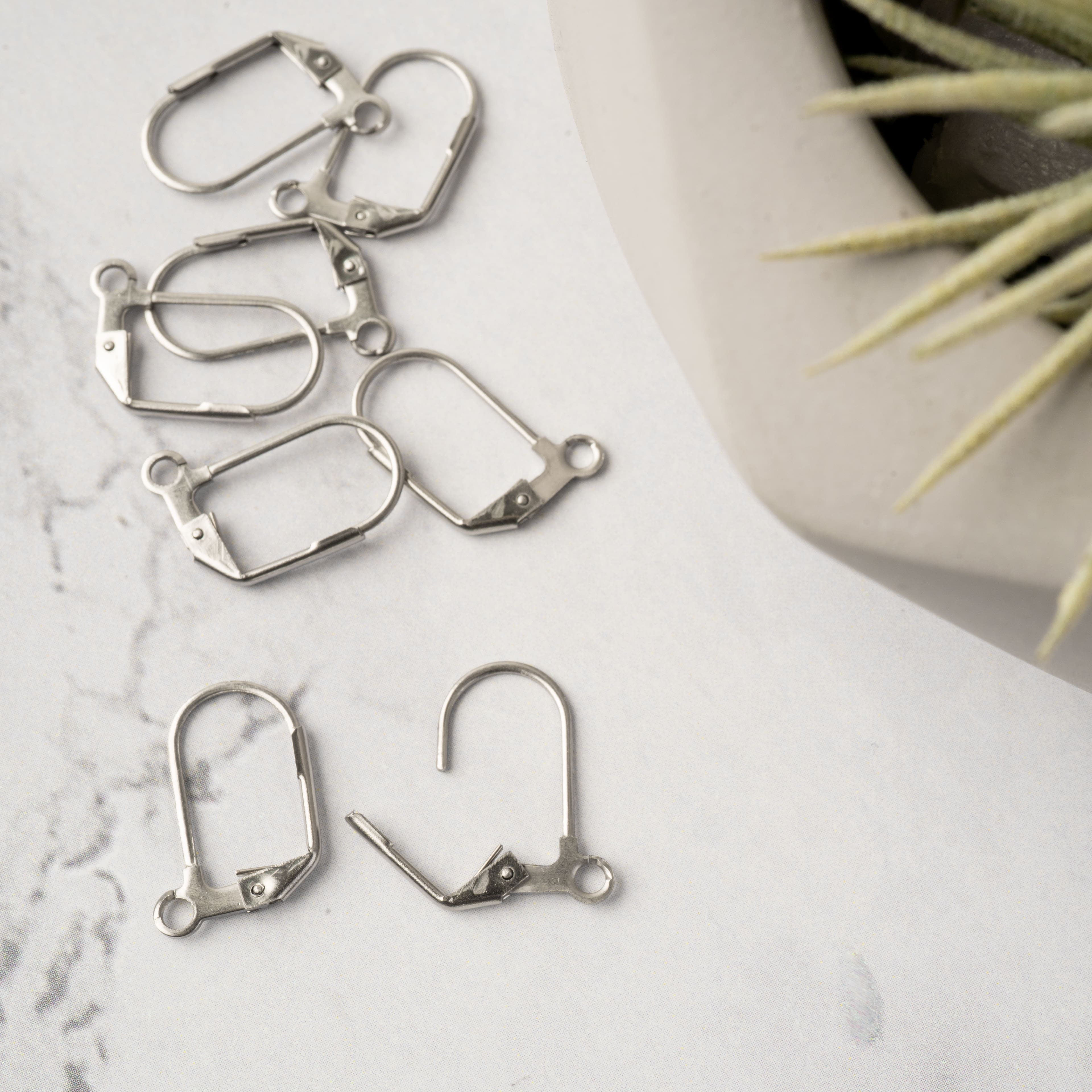 12 Packs: 8 ct. (96 total) Earring Lever Backs by Bead Landing™