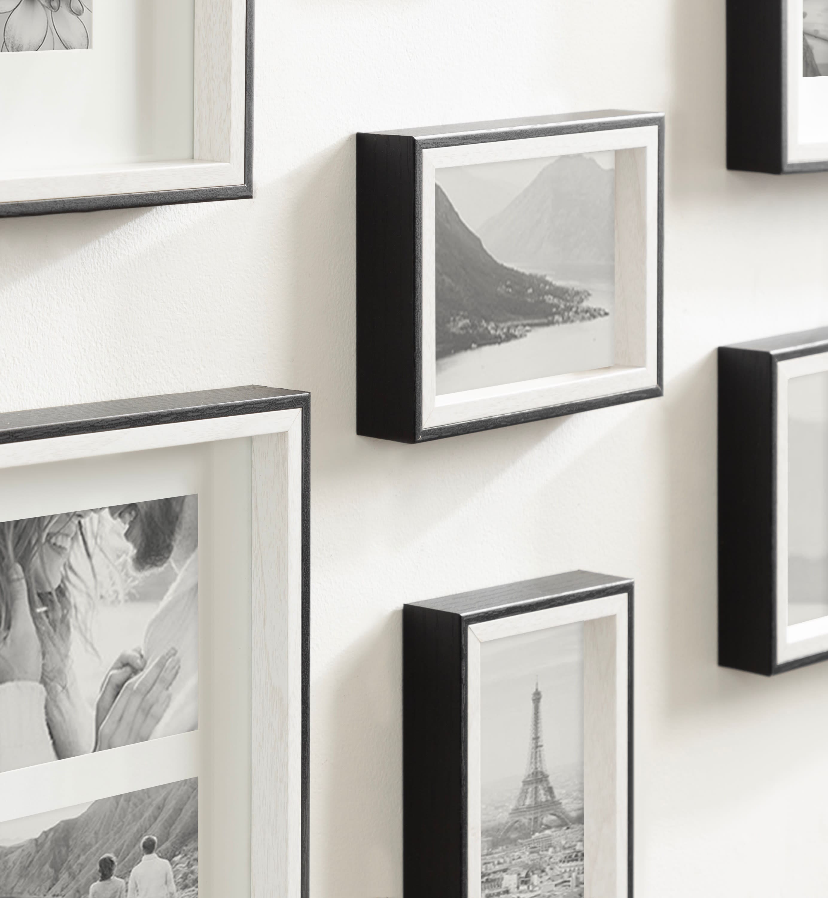 Kate and Laurel Gibson Wall Photo Frames Set