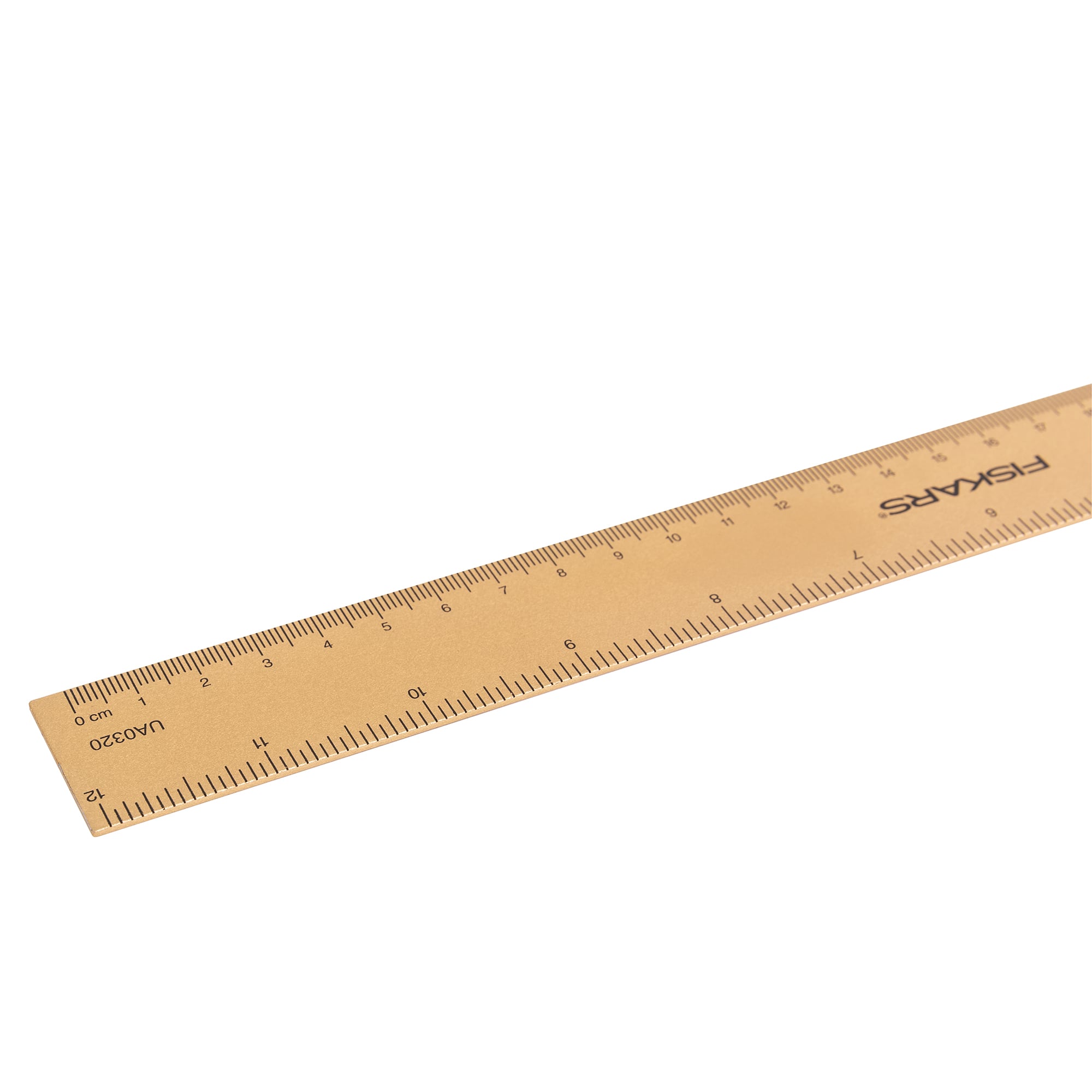 12 Pack: Fiskars® 12" Rose Gold Metal Ruler